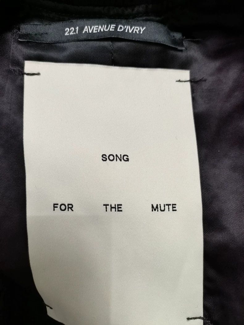 Song For The Mute Song For The Mute Pleated Patchwork Jacket Size US S / EU 44-46 / 1 - 5 Thumbnail