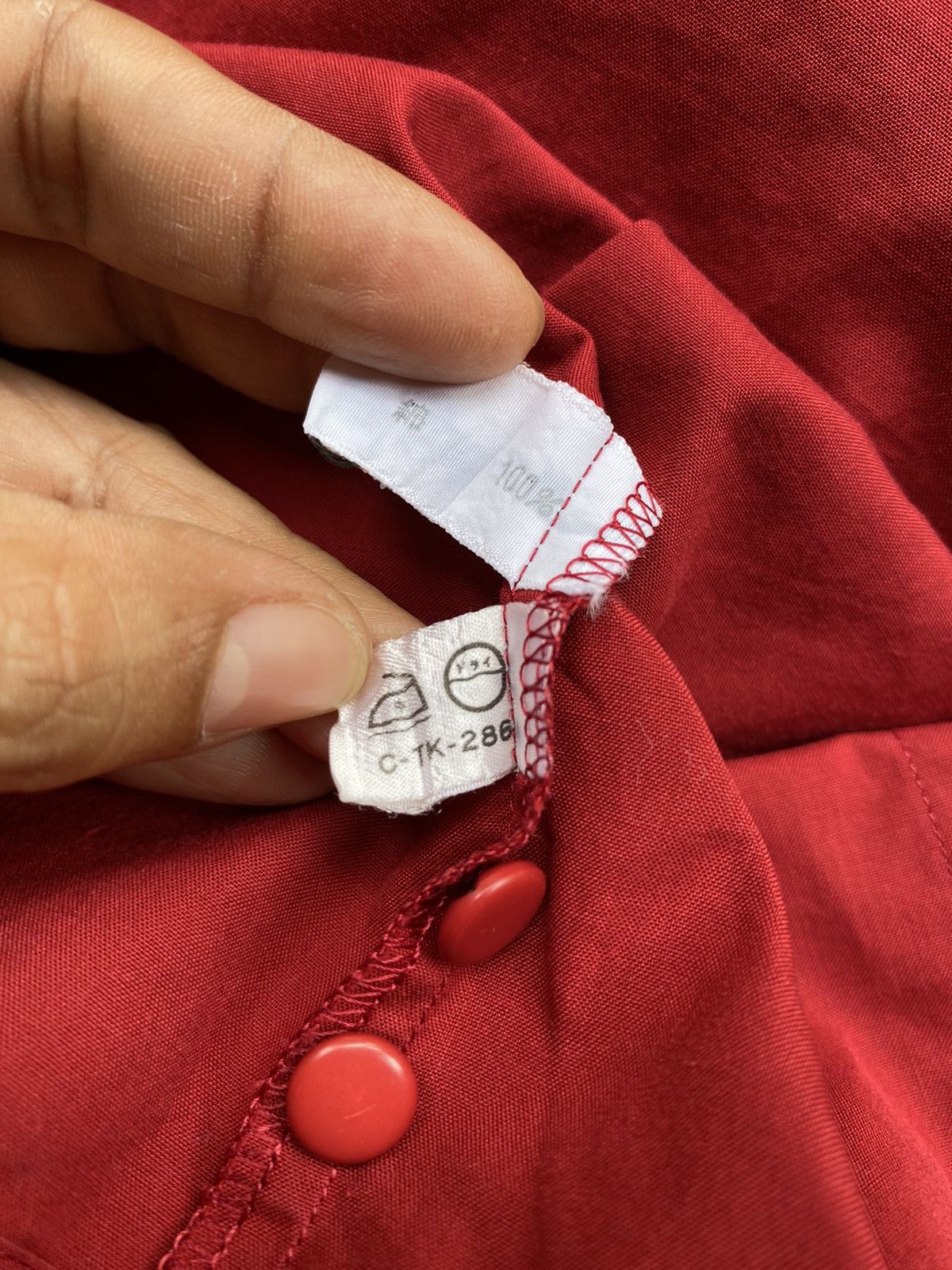 Dior Christian Dior vintage red cardinal shirt Size L / US 10 / IT 46 - 4 Thumbnail