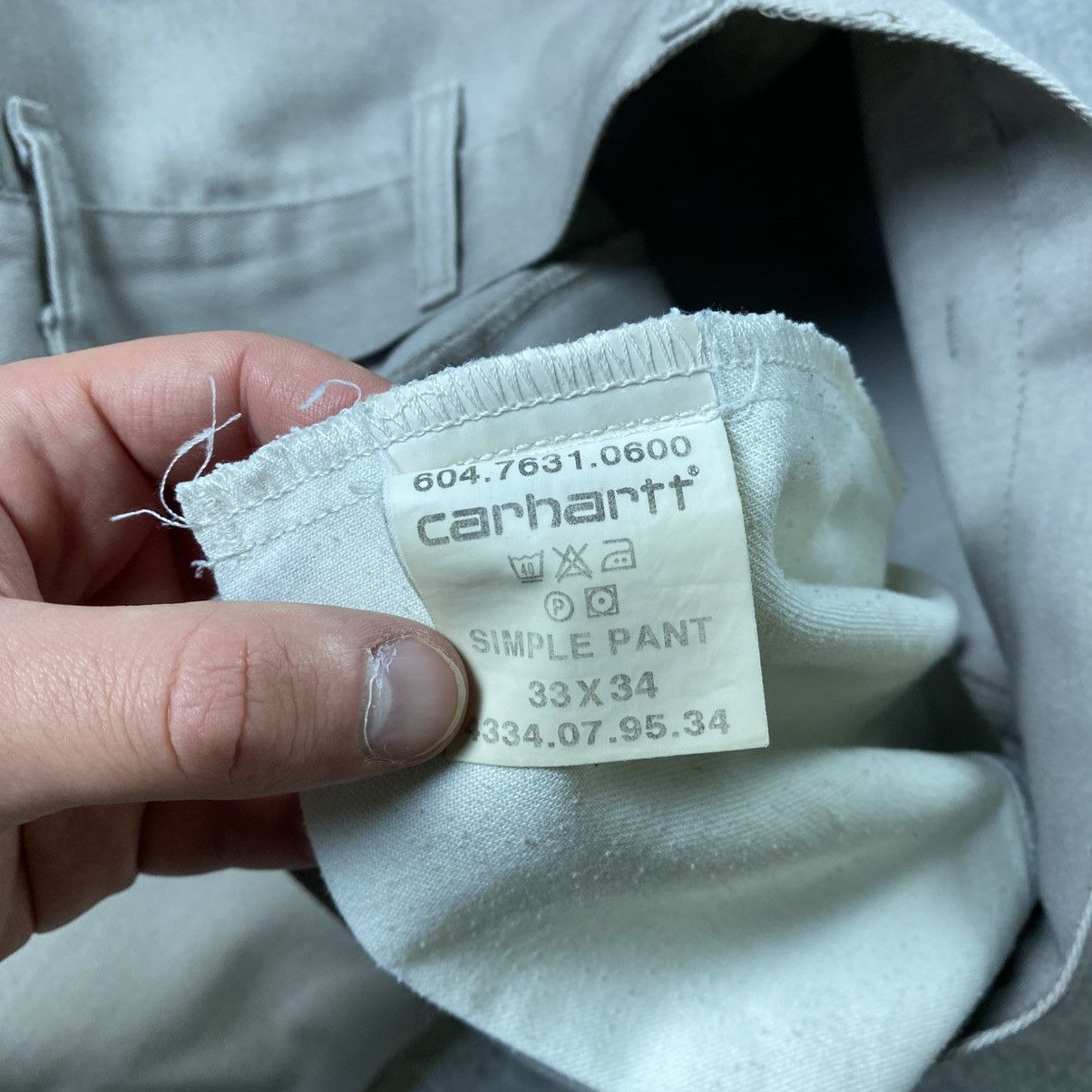 Carhartt Vintage Carhartt Simple Work Pants Size US 34 / EU 50 - 11 Thumbnail