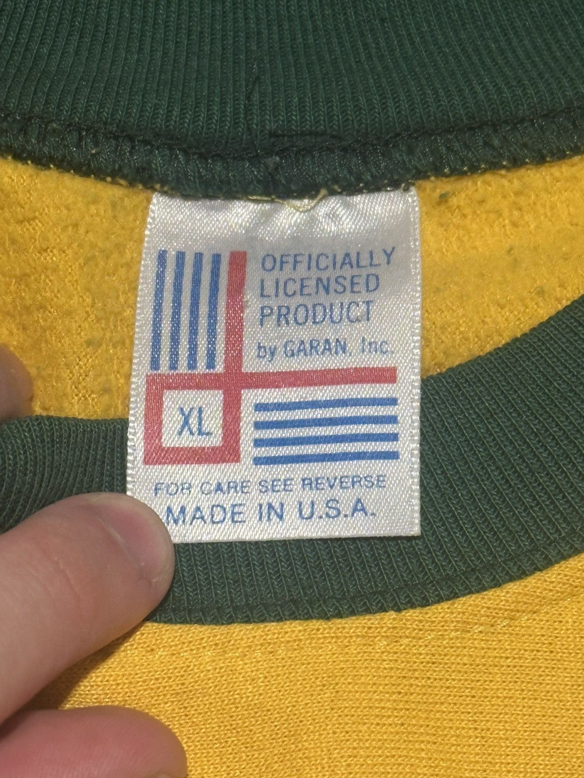 Vintage Rare Vintage 80’s Green Bay Packers Sweatshirt Crewneck Size US XL / EU 56 / 4 - 3 Thumbnail