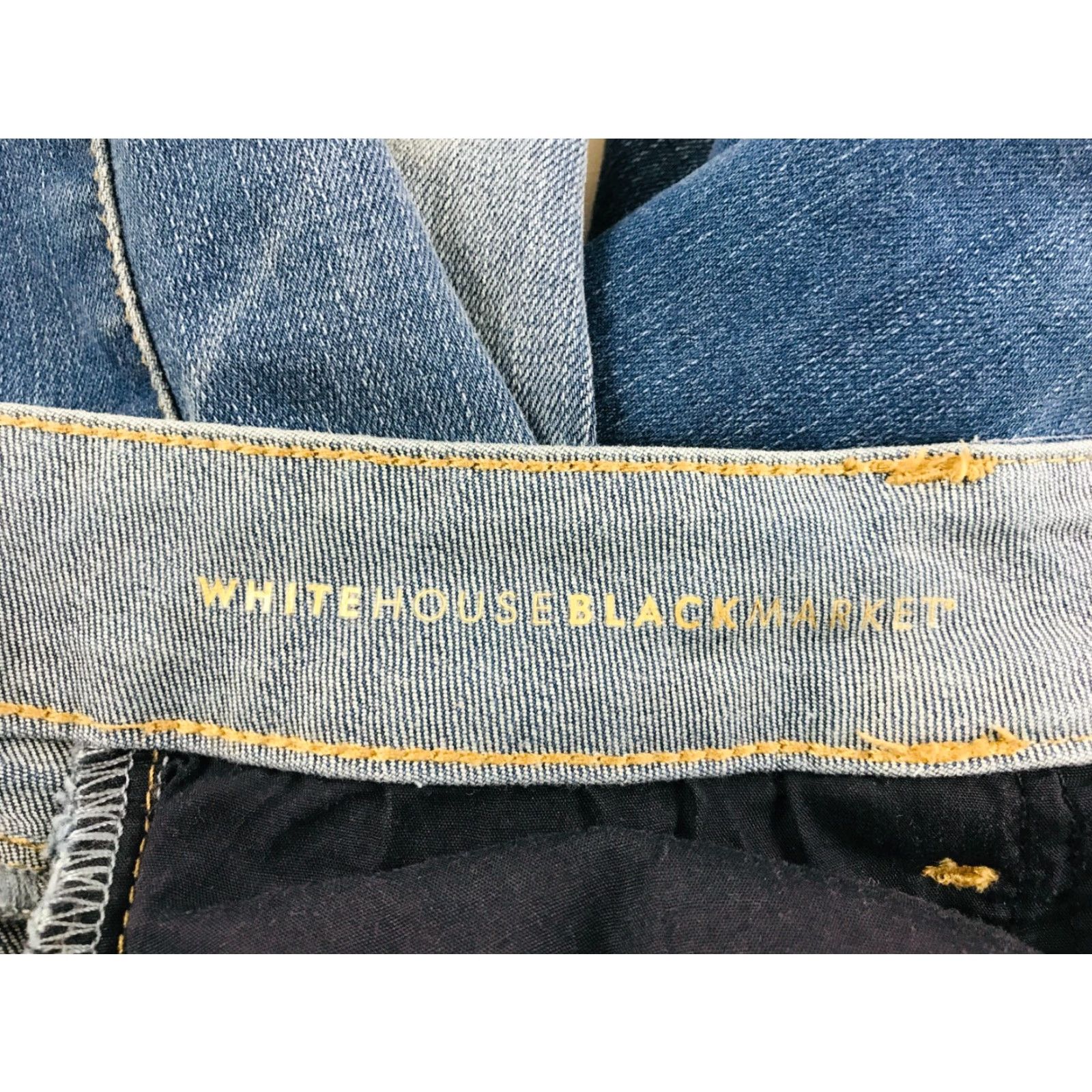 White House Black Market White House Black Market Jeans Women's Size 4P The Skinny Ankle Side Zip Hem Size 27" / US 4 / IT 40 - 7 Thumbnail