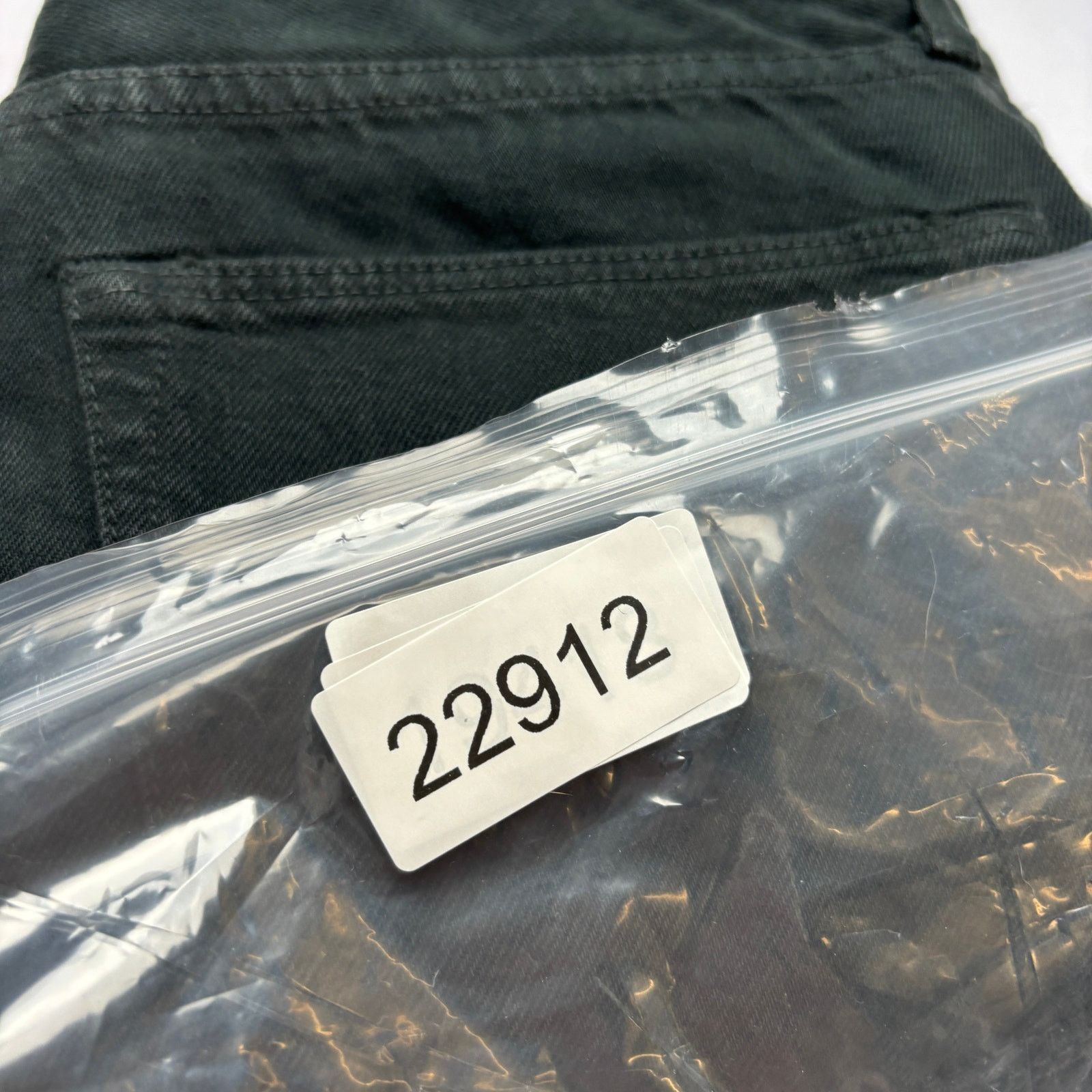 Sid Mashburn $195 Sid Mashburn Straight Leg Jeans Men's 32x30 Black Denim Size US 32 / EU 48 - 13 Thumbnail