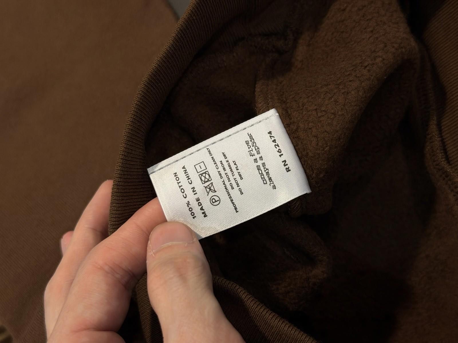 Sp5der Sp5der Worldwide Brown Crystal Hoodie Size (M) (NEW) Size US M / EU 48-50 / 2 - 9 Thumbnail