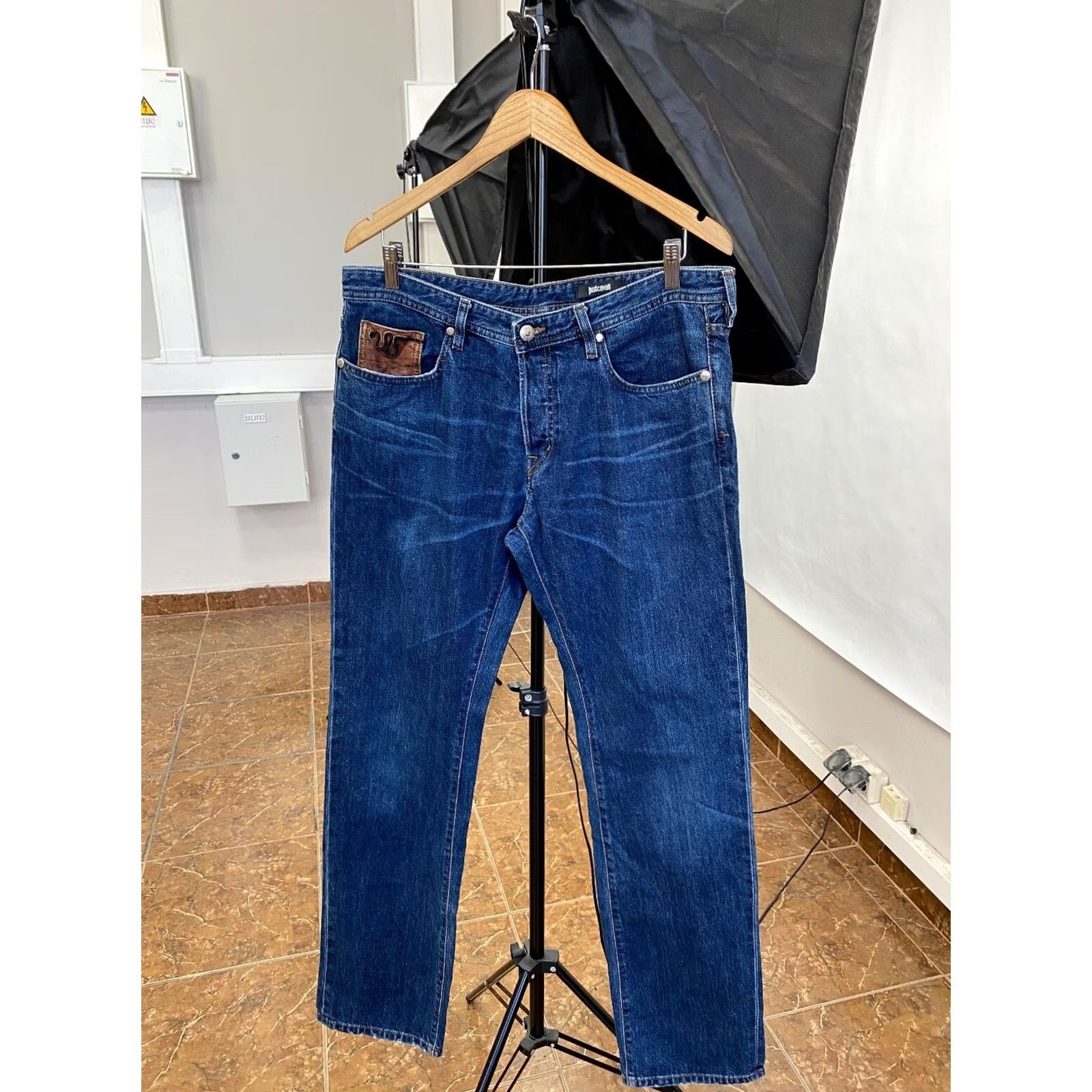 Just Cavalli Just Cavalli Jeans Rare Retro Hype Y2K size 34 color blue Men Size US 34 / EU 50 - 2 Thumbnail