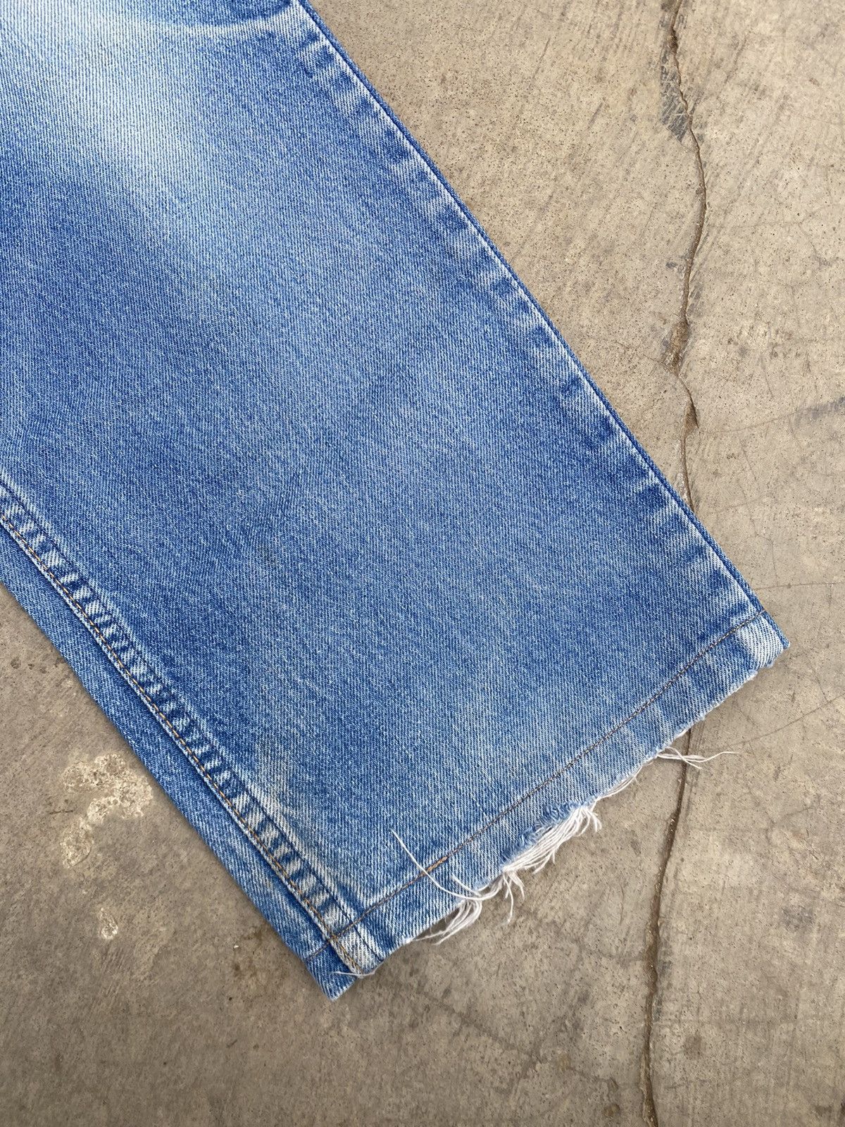 Levi's Levi’s 510 Blue Distressed Denim Size US 34 / EU 50 - 12 Thumbnail