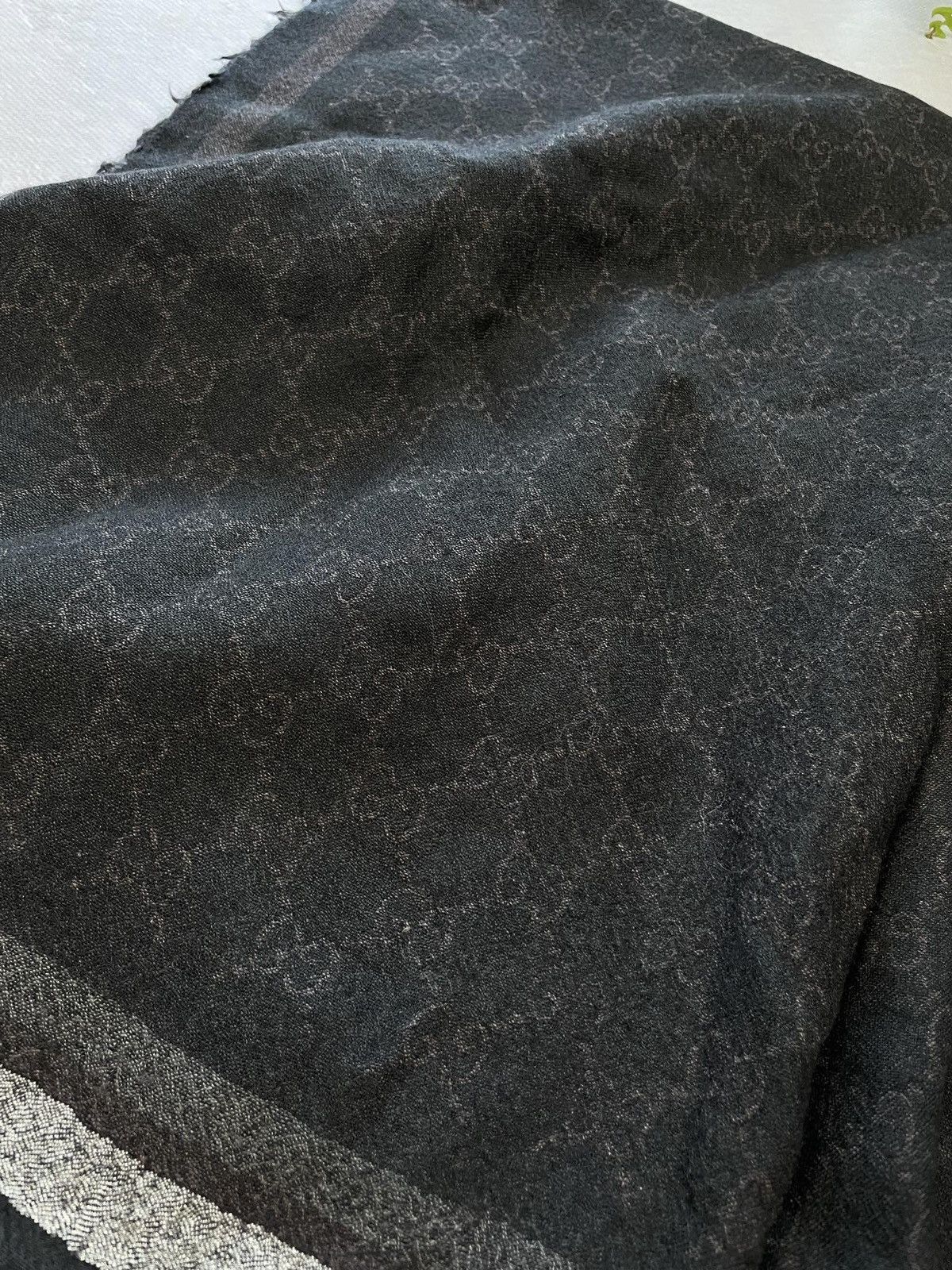 Gucci Gucci Scarf Monogram GG Pattern Print Size ONE SIZE - 3 Thumbnail