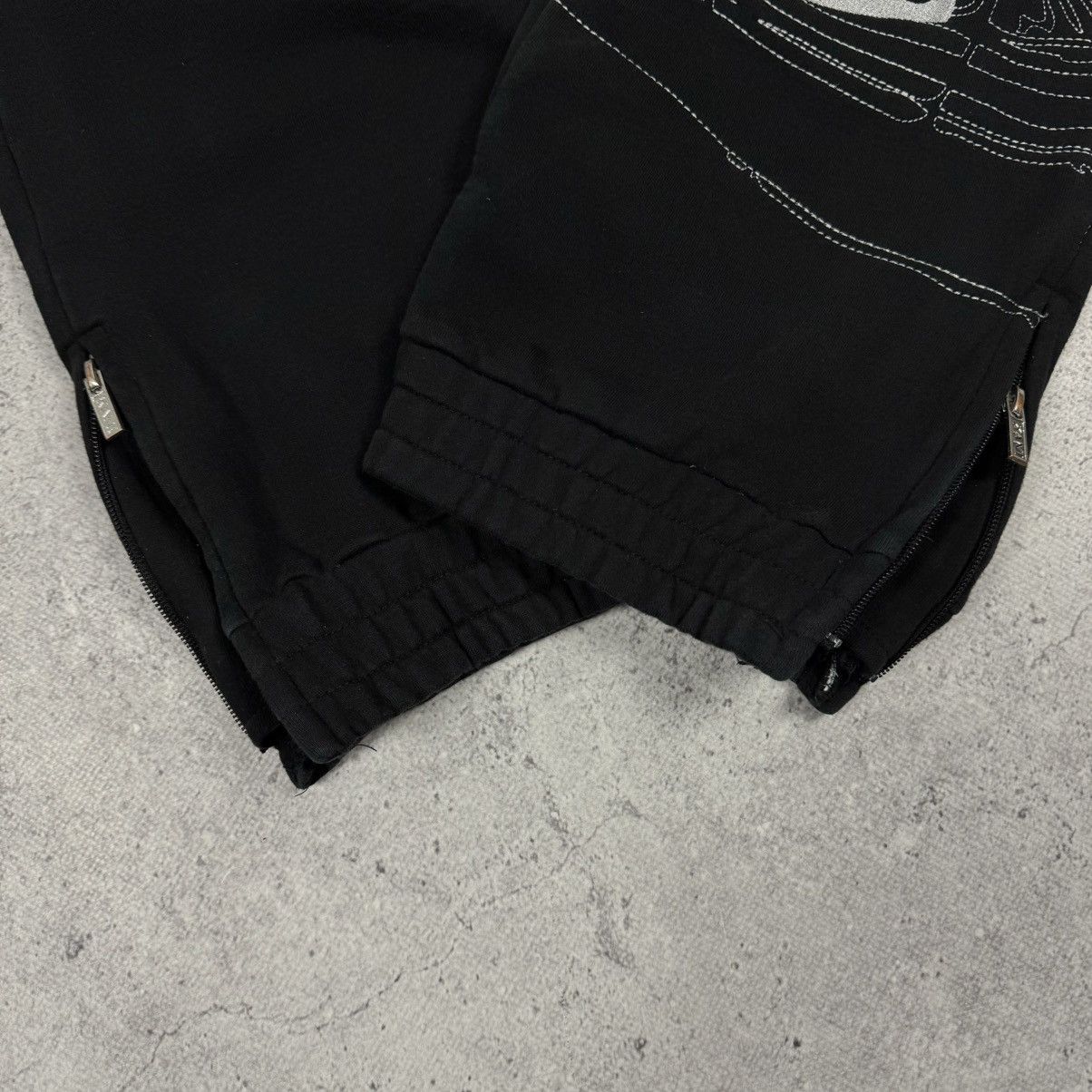 Karl Kani Crazy Vintage Karl Kani Y2K Embroidered Big Logo Sweatpants Size US 32 / EU 48 - 6 Thumbnail