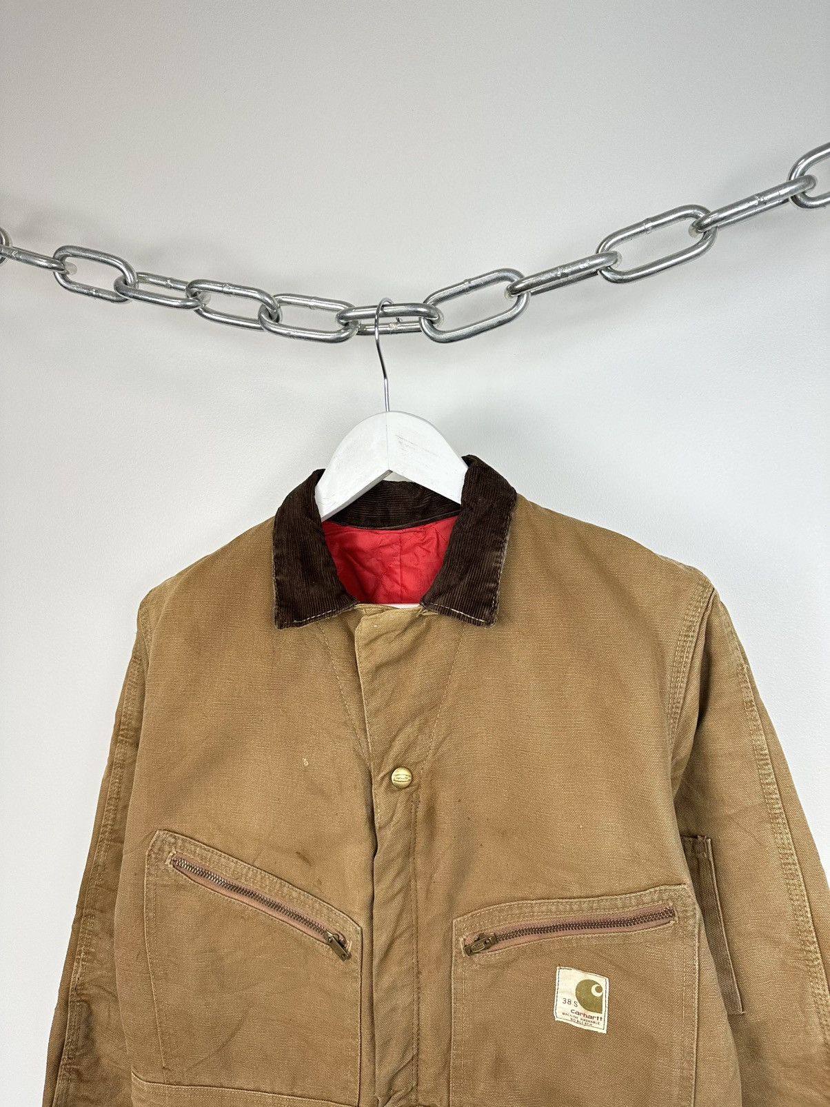 Carhartt Vintage 70s Carhartt USA Rare Utility Arctic Detroit Jacket Size US S / EU 44-46 / 1 - 3 Thumbnail