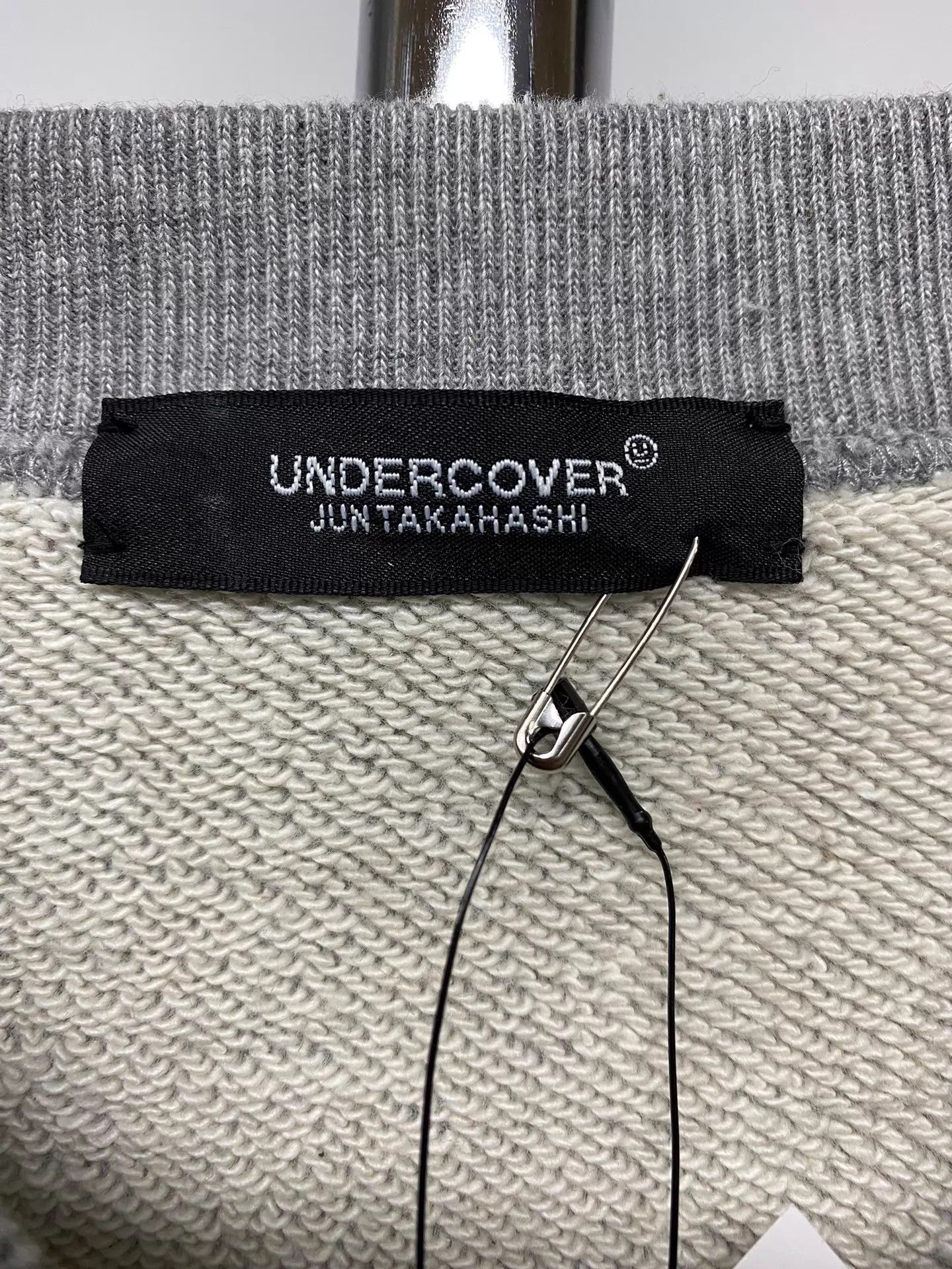 Undercover Undercover 22AW God Brain Print Gray Oversize Hoodie 5 Size US XXL / EU 58 / 5 - 6 Thumbnail