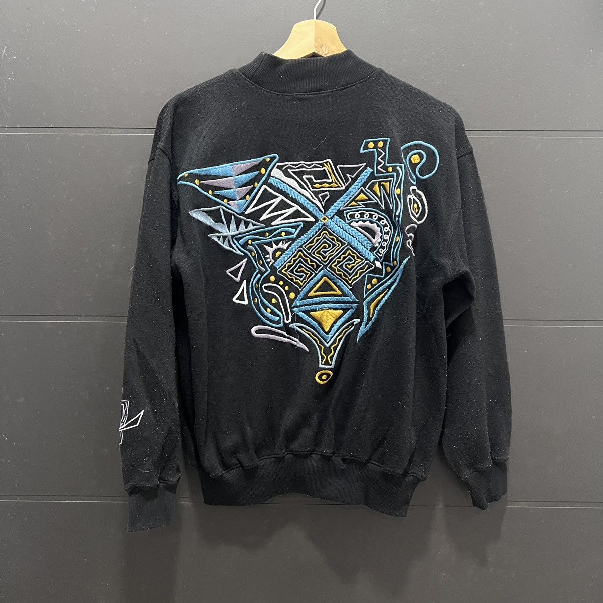 If Six Was Nine Vtg 90s Christian Mode Sweatshirt Size US L / EU 52-54 / 3 - 4 Thumbnail