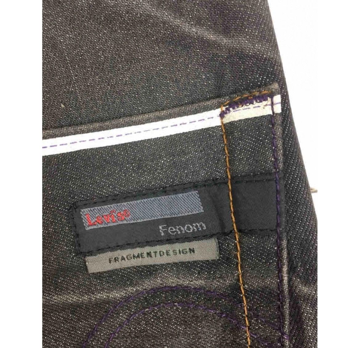 Fragment Design Levi’s Fenom x Fragment Design “Thunderbolt” Jeans — Archive Size US 31 - 7 Thumbnail
