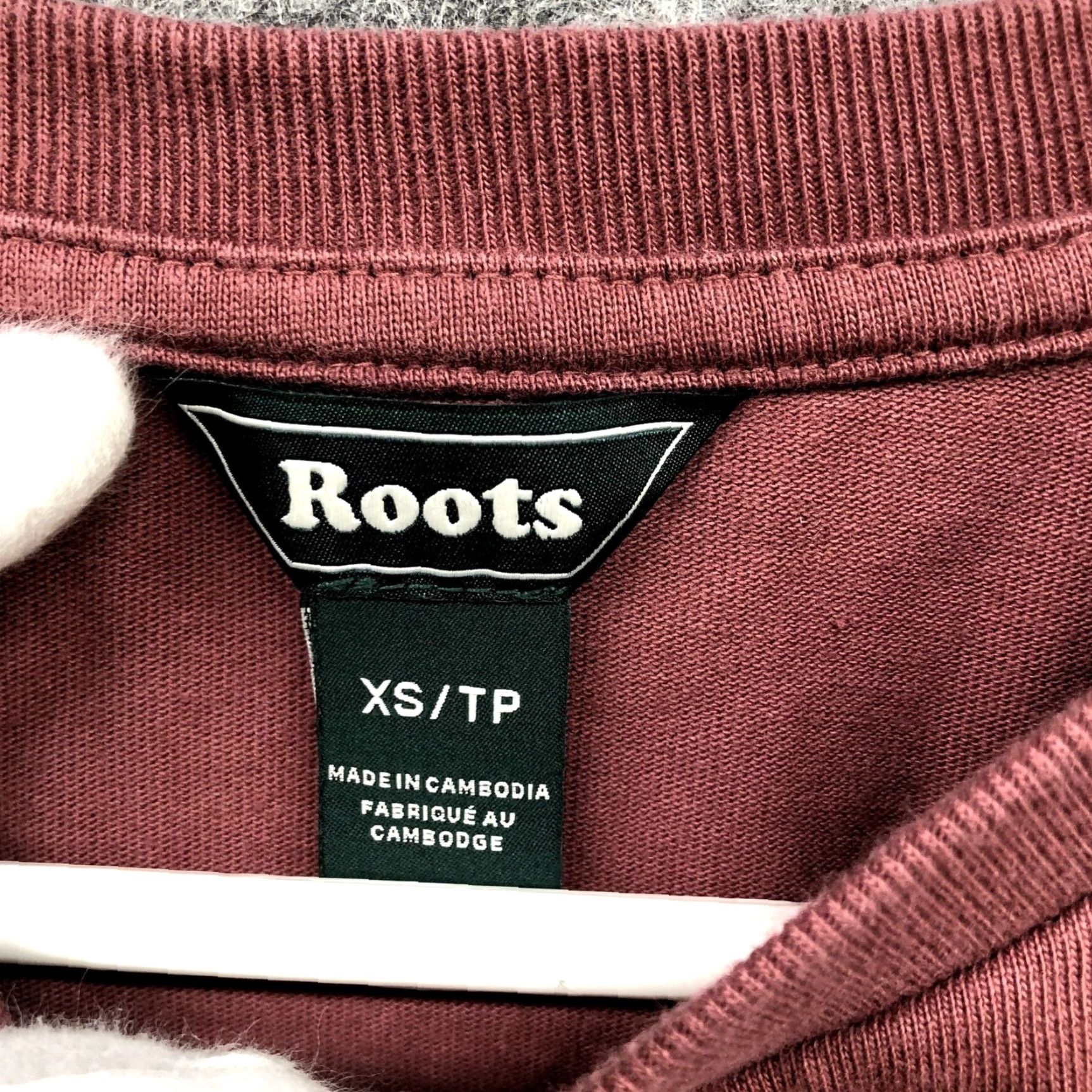 Roots VINTAGE Roots Canada Long Sleeve T-Shirt Womens XS Pink Crewneck Cotton Casual Size XS / US 0-2 / IT 36-38 - 6 Thumbnail