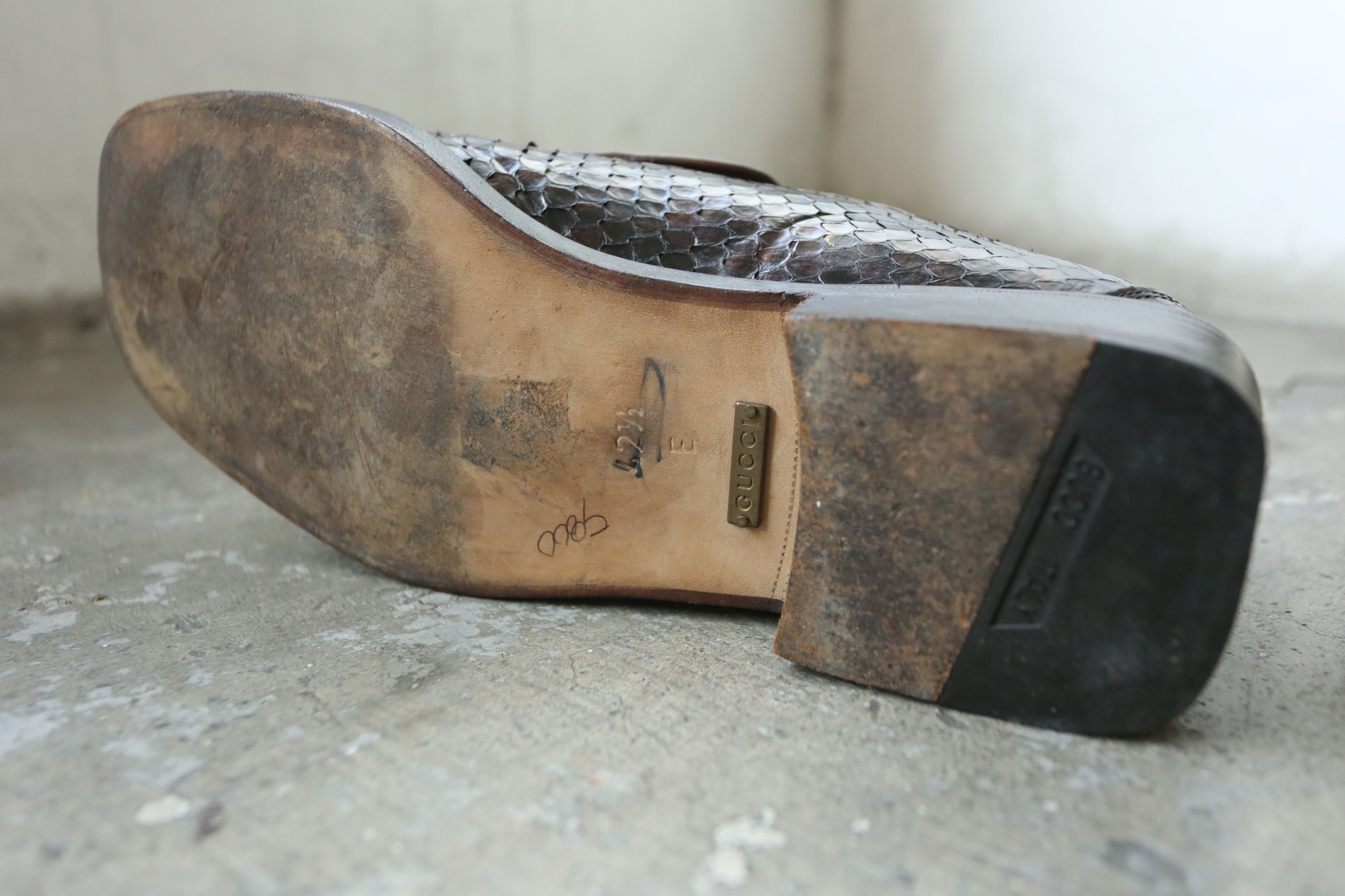 Gucci Gucci - Tom Ford - S/S 97 - Pythonskin Loafers Size US 9.5 / EU 42-43 - 10 Thumbnail