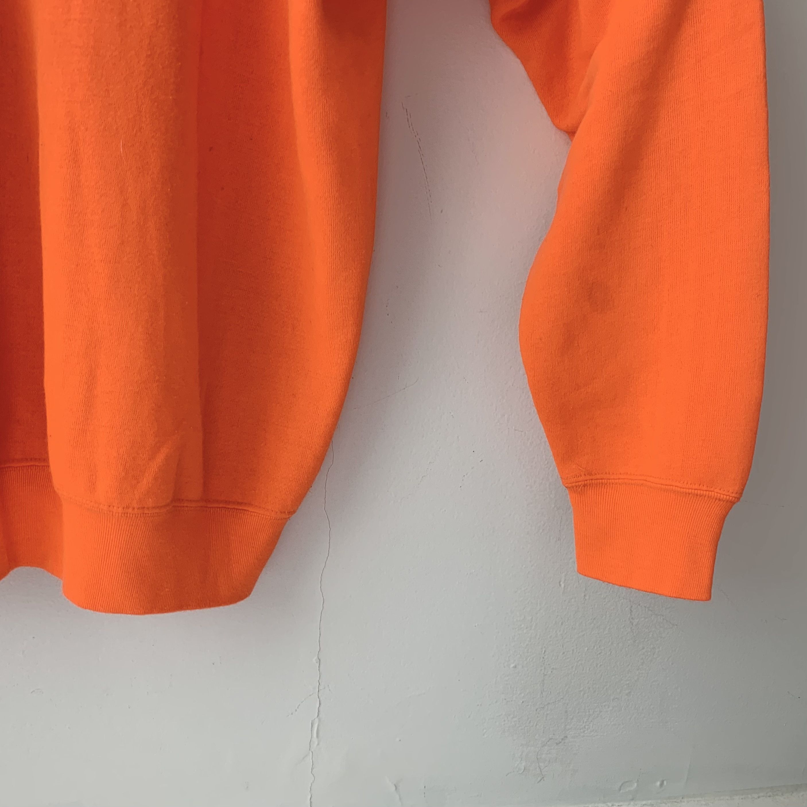 Other vintage 70s (60s?) lightweight hunter orange sweatshirt Size US L / EU 52-54 / 3 - 6 Thumbnail