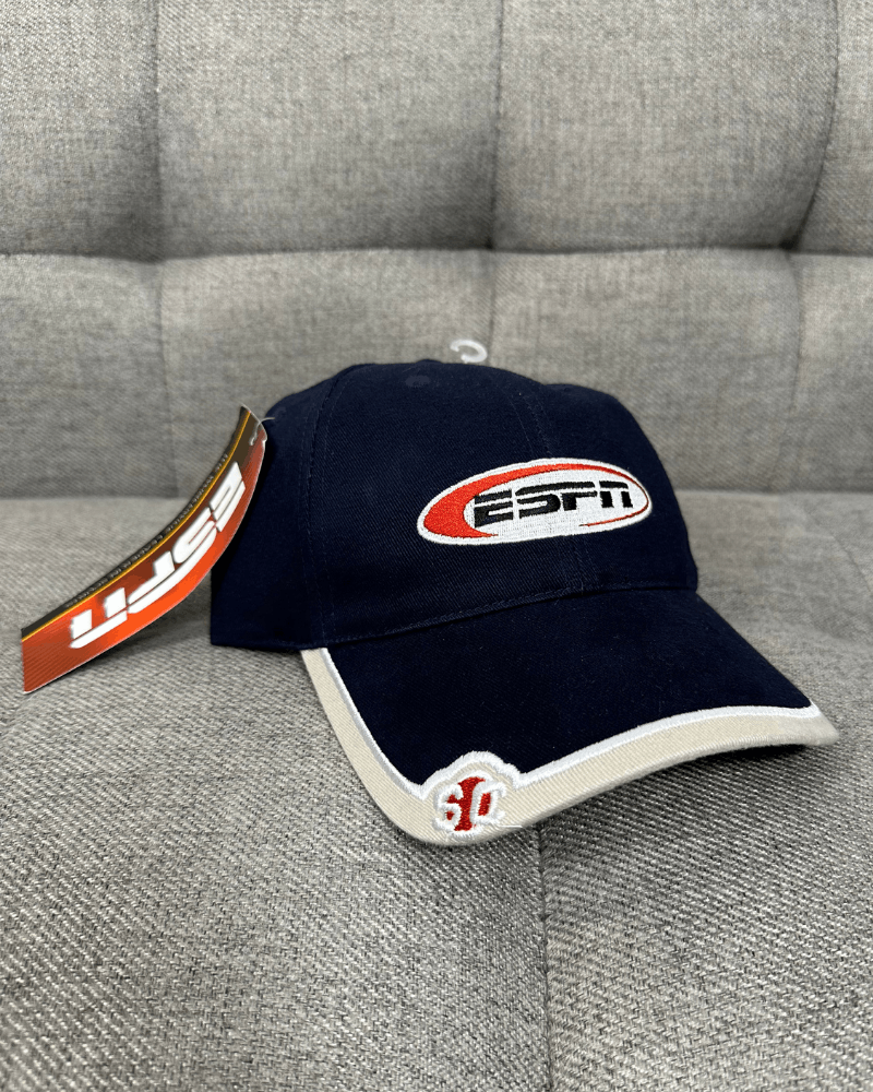 Vintage NWT - Vintage ESPN SportsCenter Strap Back Cap Hat Size ONE SIZE - 1 Thumbnail