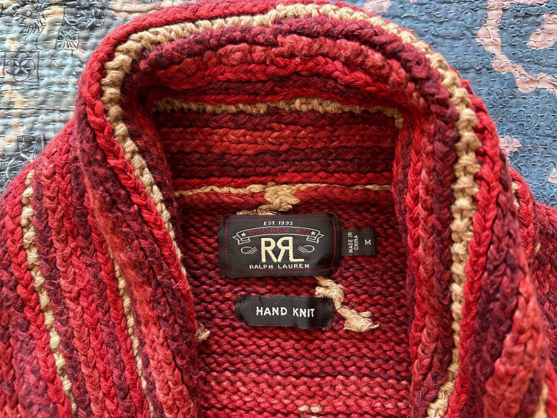 RRL Ralph Lauren rrl Southwest Rainbow Sweater M Size US M / EU 48-50 / 2 - 8 Thumbnail