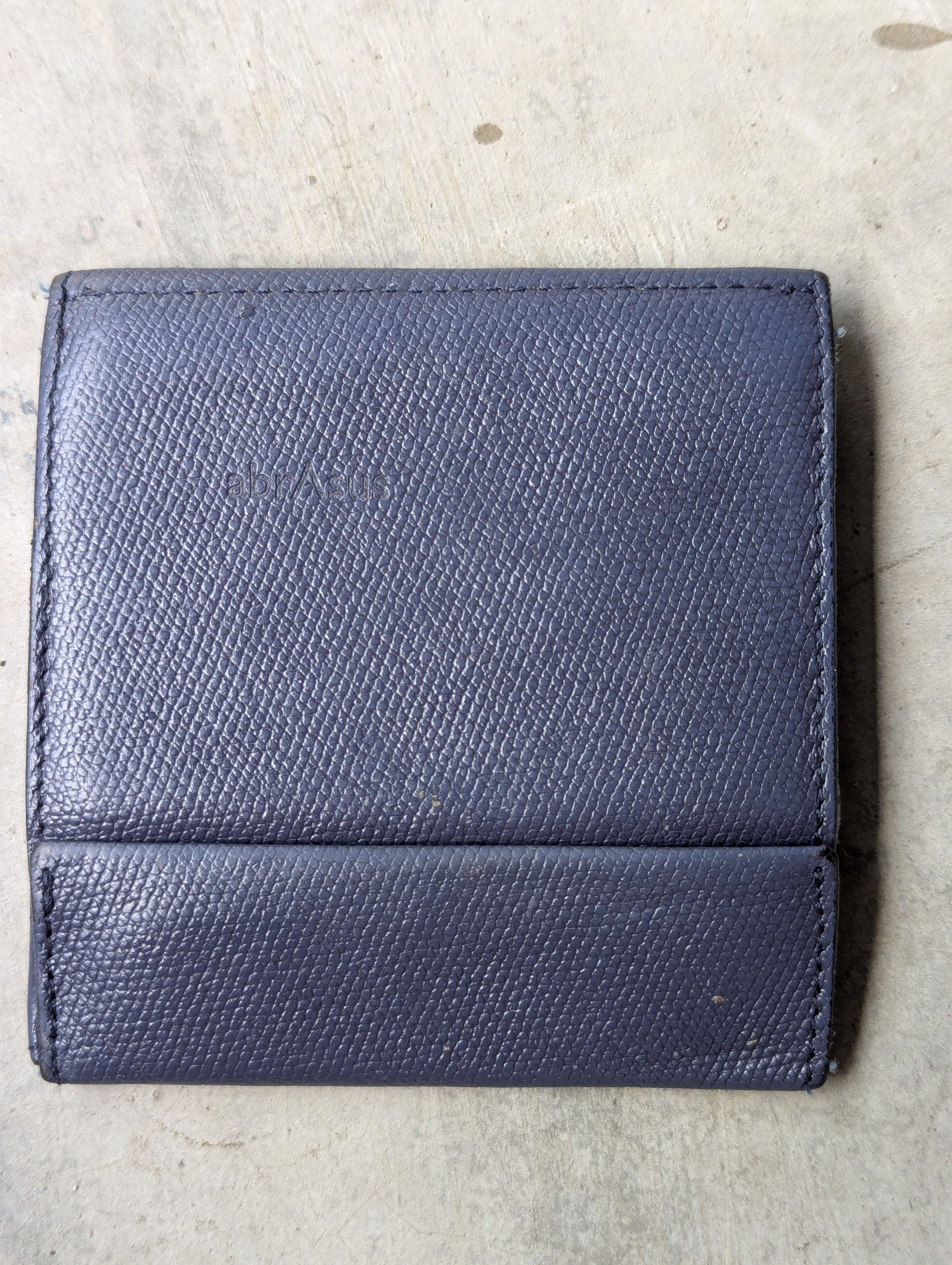 Japanese Brand abrAsus Leather Wallet Japanese Brand Size ONE SIZE - 2 Thumbnail