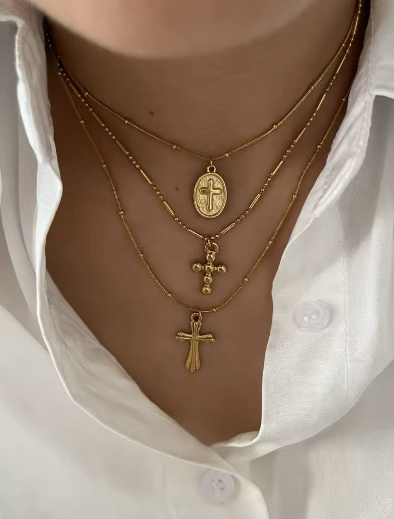 Vintage Gold chain Size ONE SIZE - 3 Thumbnail