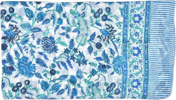 Handmade Cotton Head Scarves Lightweight Travel Scarf for Women Size ONE SIZE - 6 Thumbnail