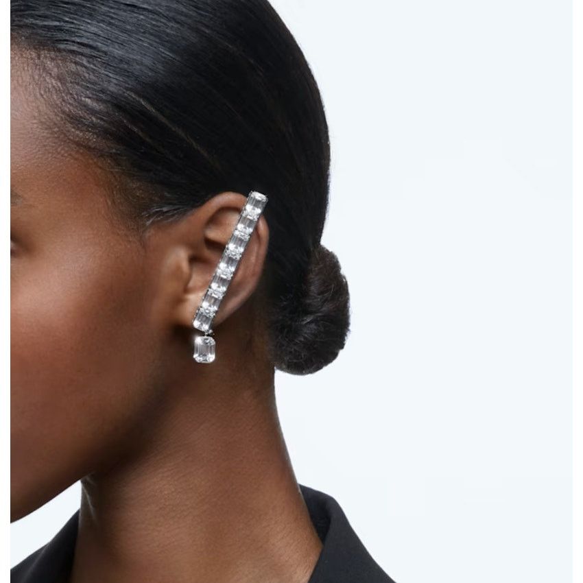 Swarovski Swarovski Millenia ear cuff Single, Octagon cut, White Size ONE SIZE - 3 Thumbnail