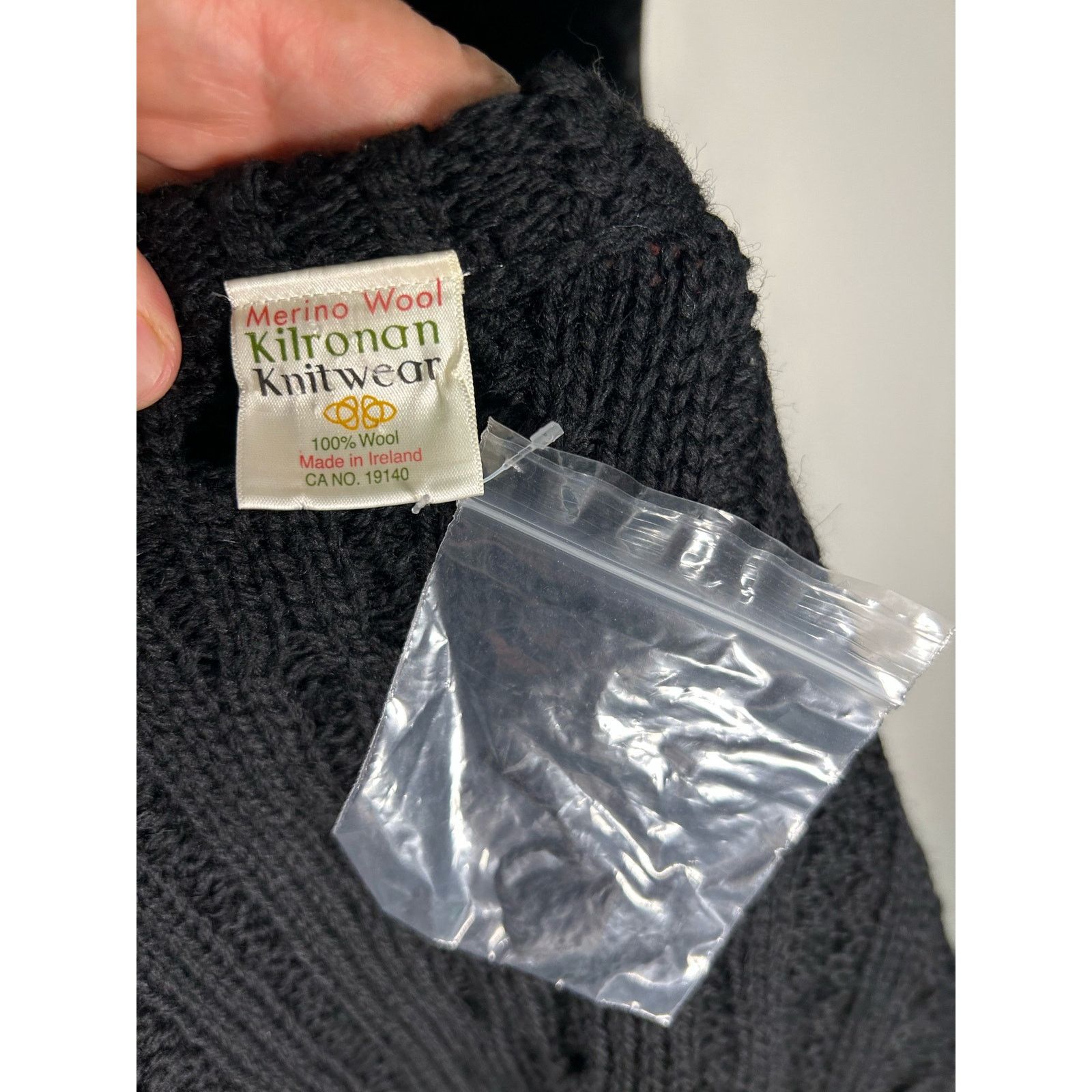 Other Merino Wool Kilronan Knitwear Sweater 100% Wool NWOT Size S / US 4 / IT 40 - 3 Thumbnail