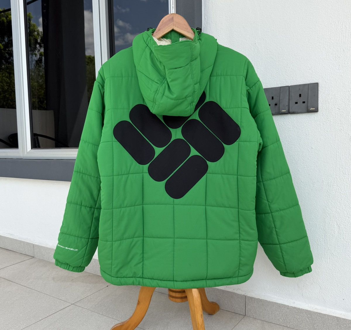 Columbia Columbia Big Logo Mountain Green Outdoor Padded Jacket Size US S / EU 44-46 / 1 - 3 Thumbnail