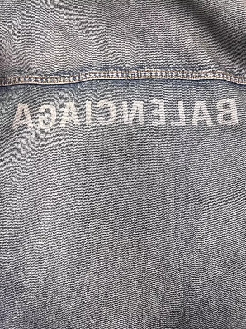 Balenciaga Balenciaga SS22 Back Logo monogram print casual single-brea Size US XXL / EU 58 / 5 - 3 Thumbnail