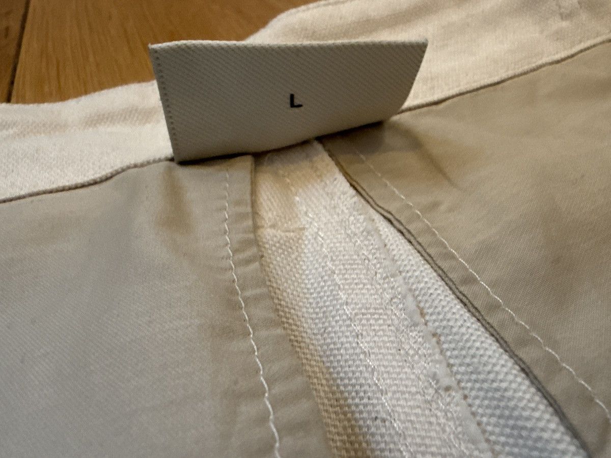 Drole De Monsieur White and gray cargo pant Size US 32 / EU 48 - 6 Thumbnail