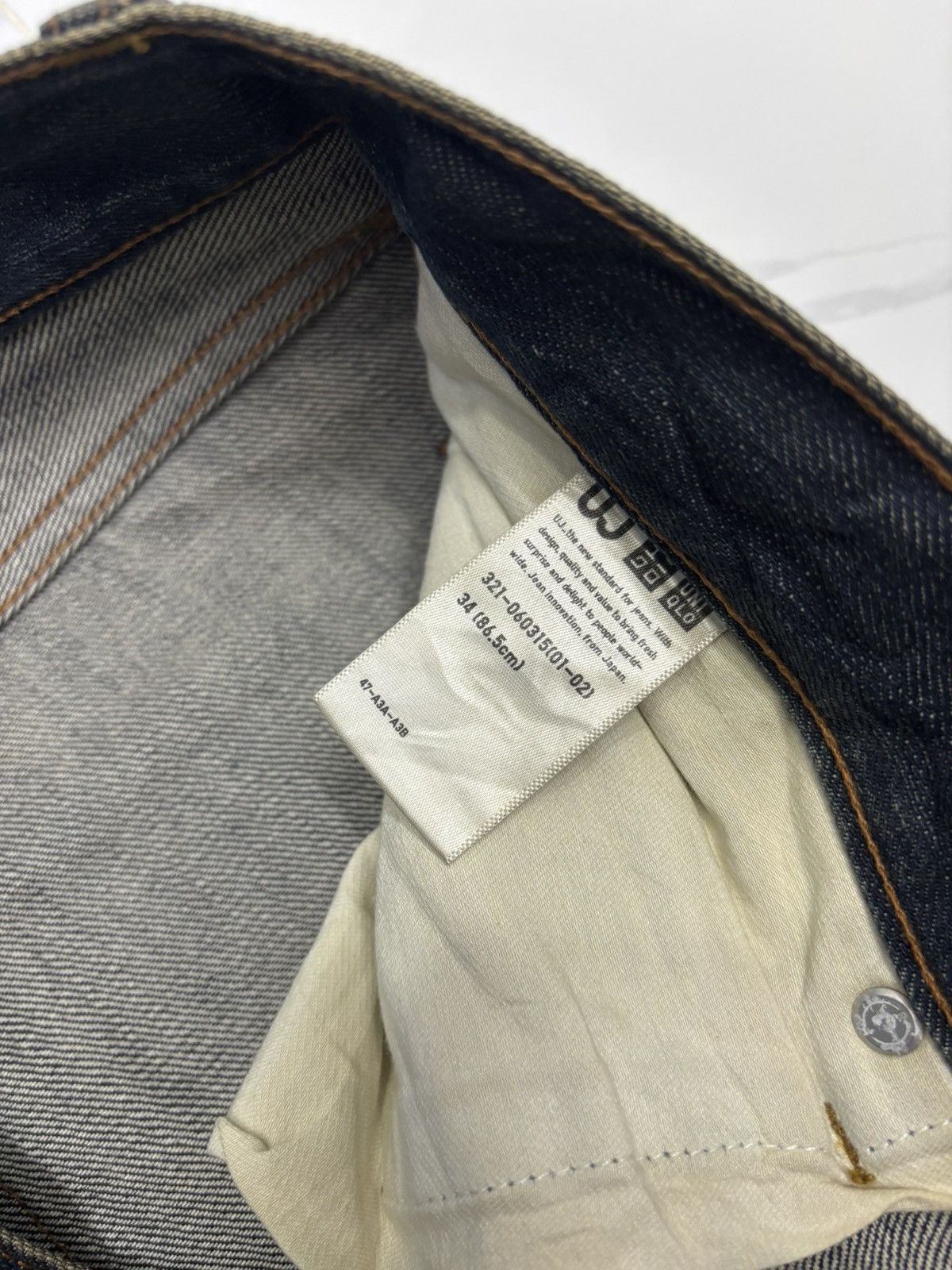 Undercover × Uniqlo DISTRESSED DENIM RUSTY MUD WASH UNIQLO UNDERCOVER STYLE JEAN Size US 36 / EU 52 - 11 Thumbnail