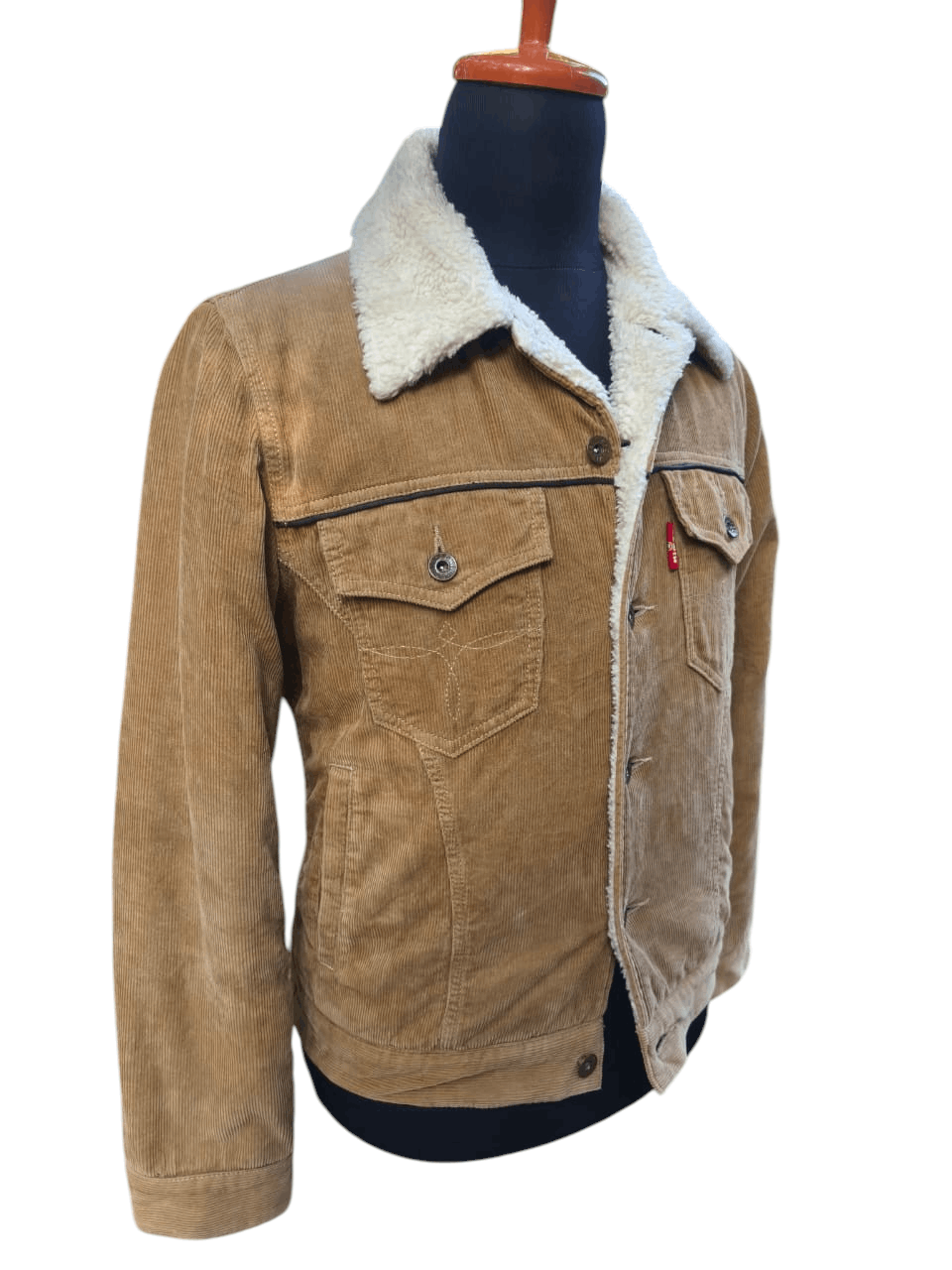 Edwin Edwin Vintage Sherpa-lined Curduroy Trucker Jacket Size US S / EU 44-46 / 1 - 4 Thumbnail