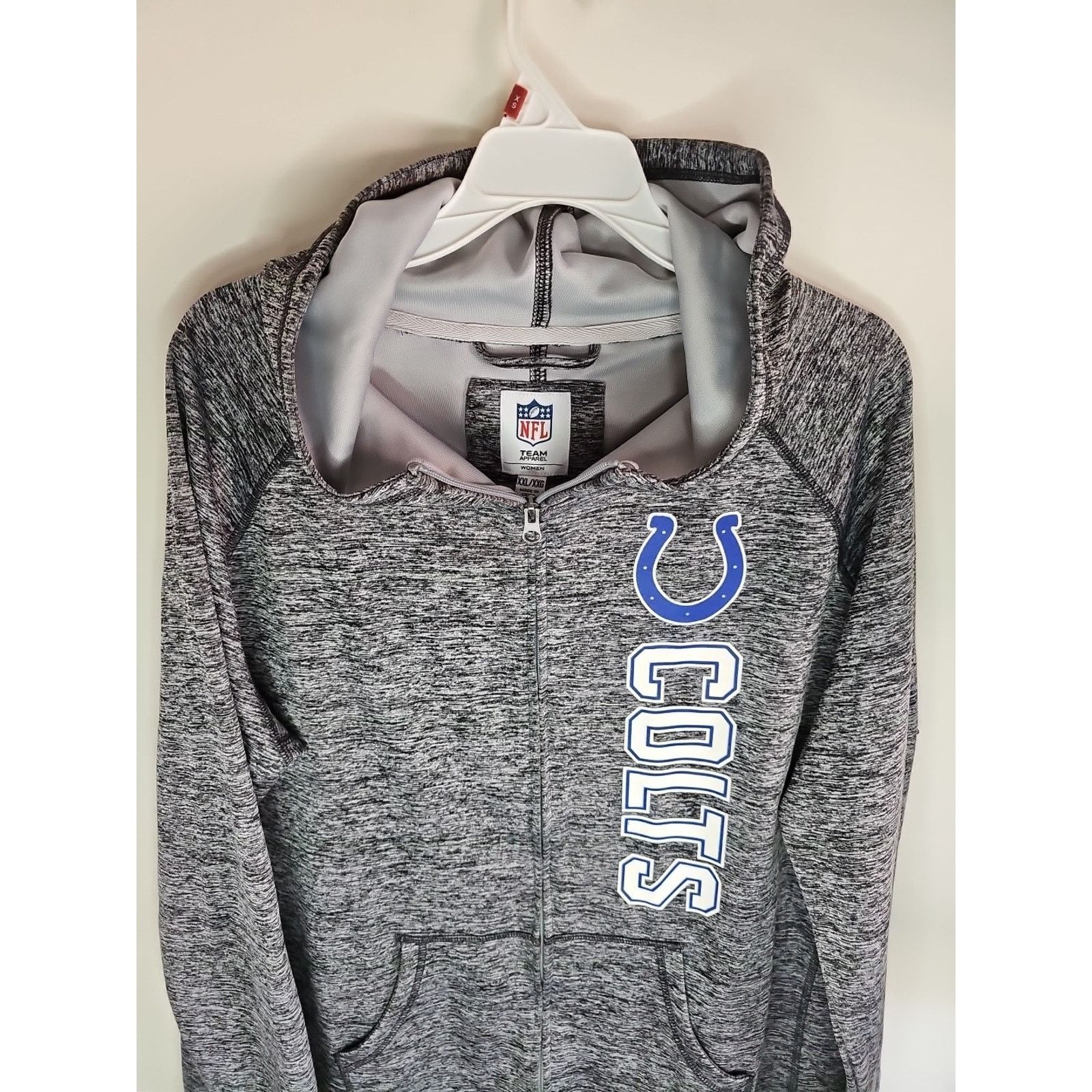 NFL NFL Team Women's XXL Indianapolis Colts Full Zip Hoodie GIII Size XXL / US 16-18 / IT 52-54 - 4 Thumbnail