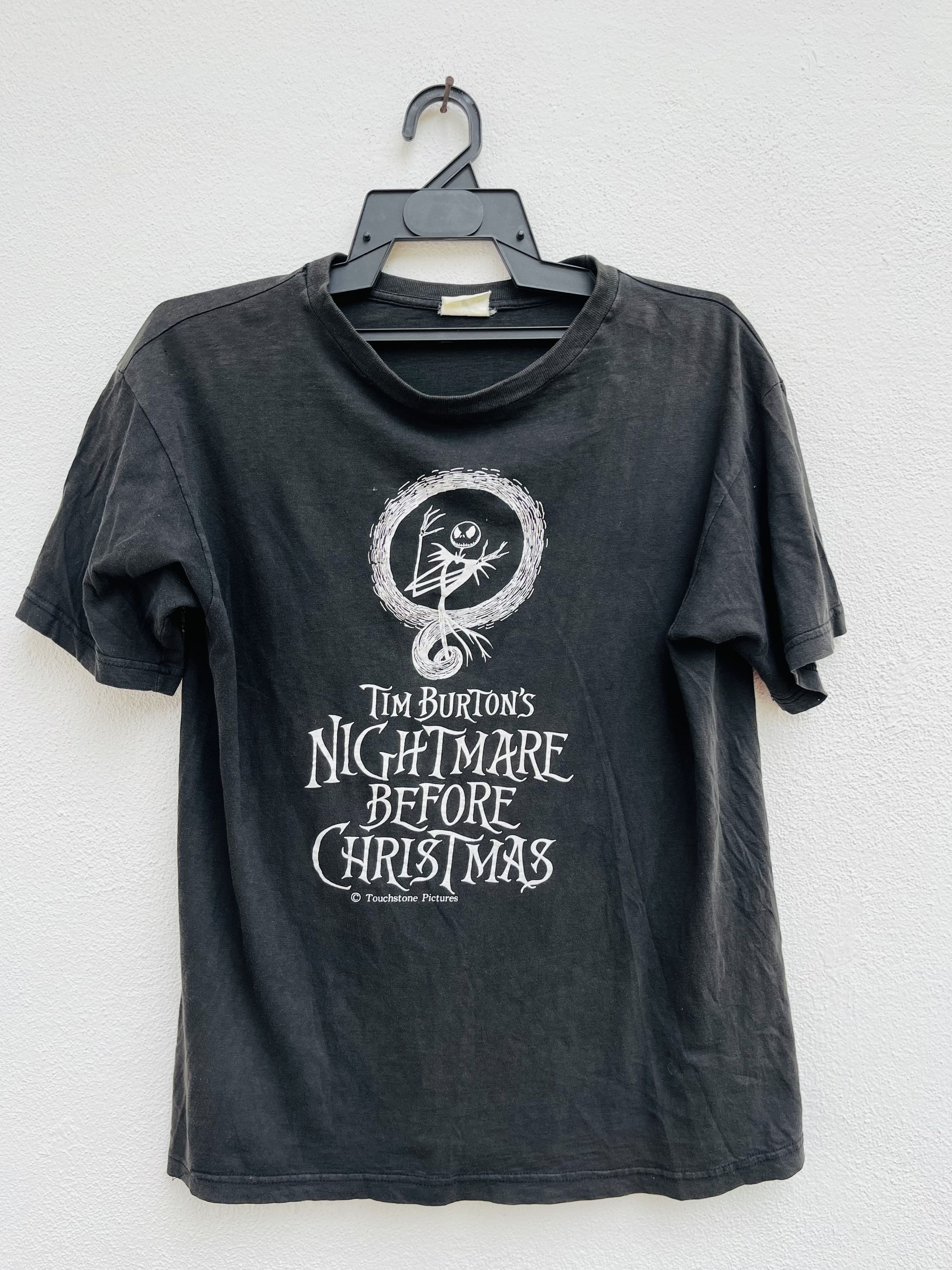 Vintage Vtg Tim Burtons Nightmare Before Christmas Touch Picture Size US M / EU 48-50 / 2 - 1 Thumbnail