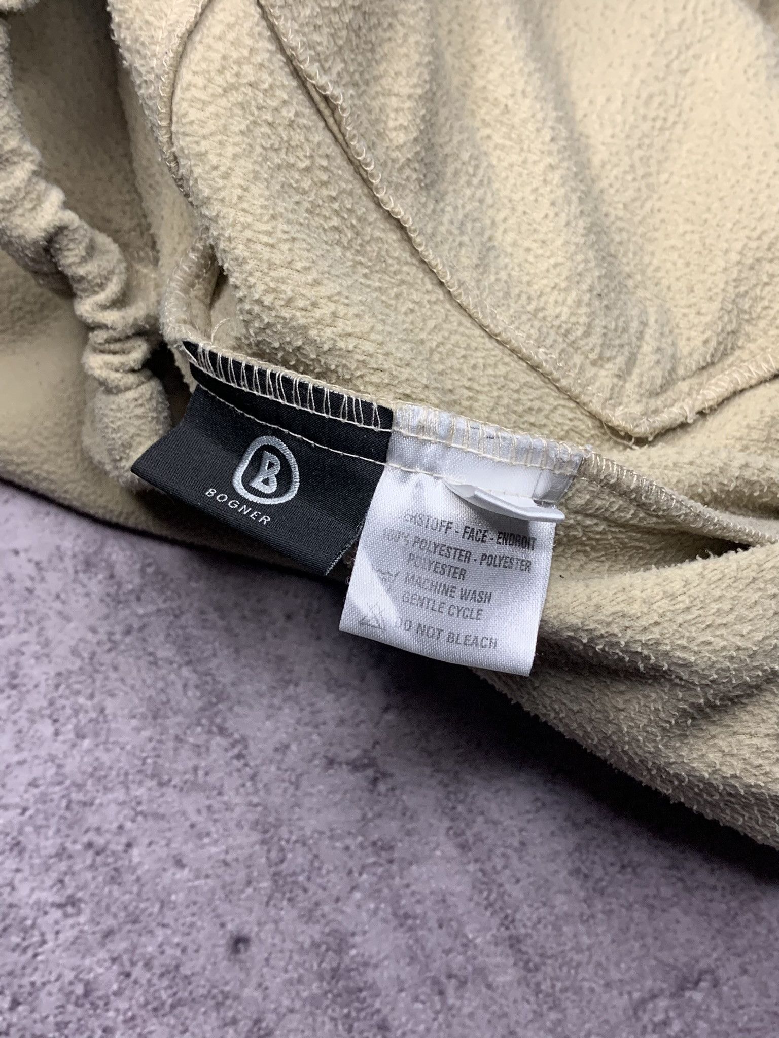 Bogner Bogner Beige Ski Fleece Jacket Men’s Size L/XL Size US L / EU 52-54 / 3 - 13 Thumbnail