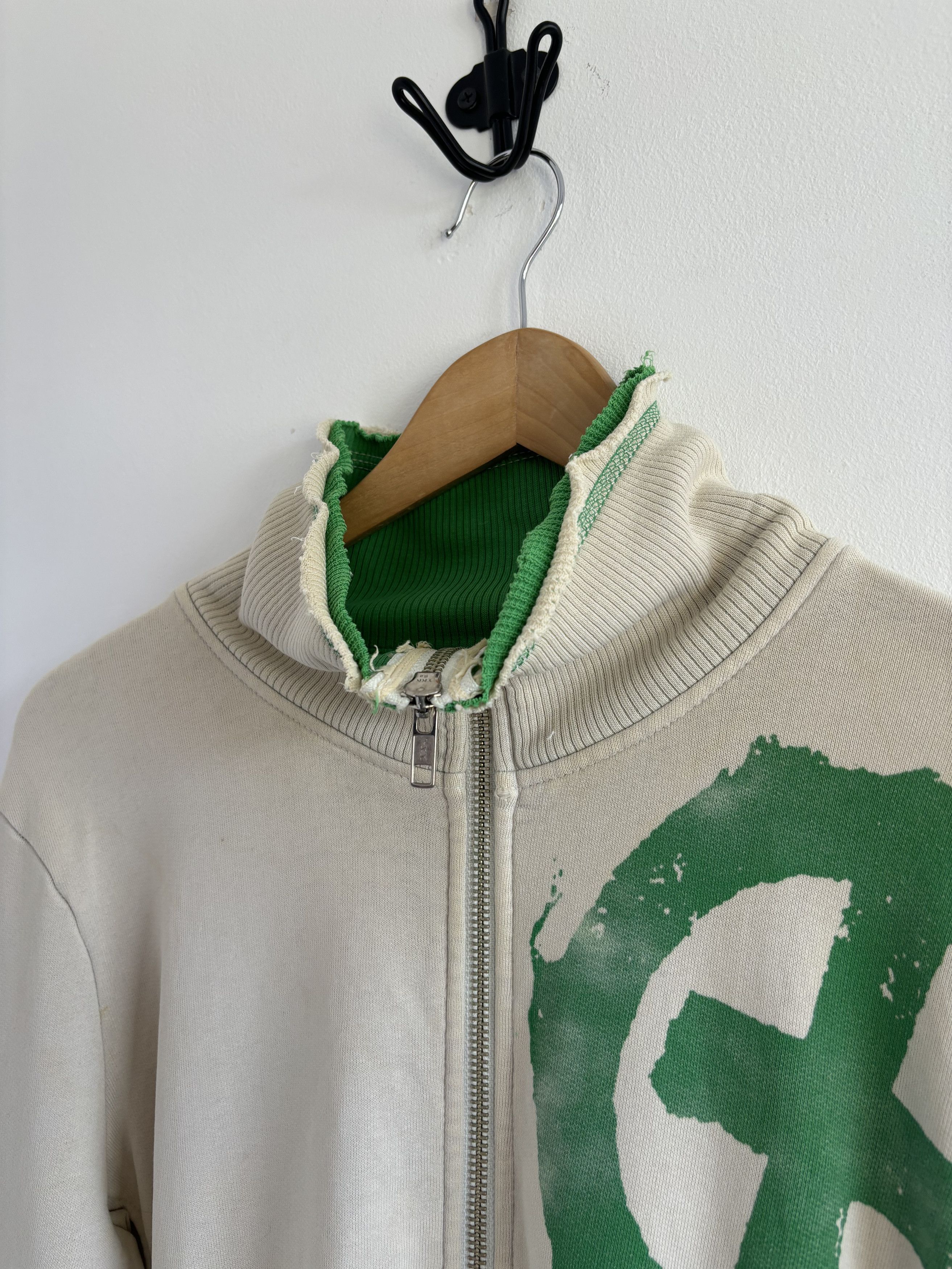 Japanese Brand Vintage KUYICHI Japanese Zip Cropped Disressed Jacket Size US M / EU 48-50 / 2 - 4 Thumbnail