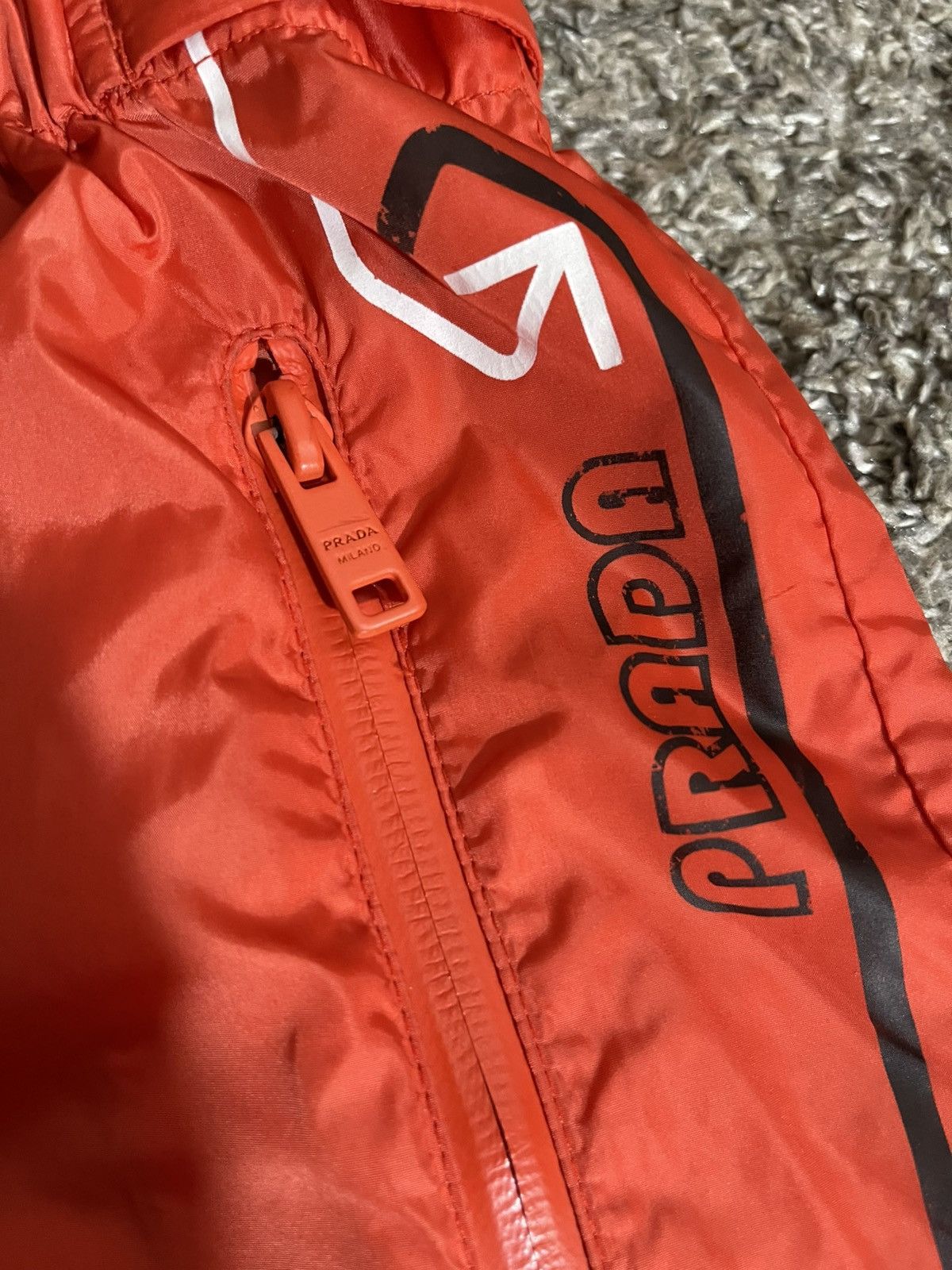 Prada Prada F/W Orange Track pants Size US 28 / EU 44 - 3 Thumbnail