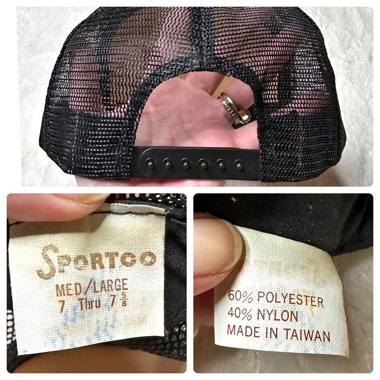 Vintage Vintage Sportco Zollner Red Mesh Trucker Hat Snapback Unisex Size ONE SIZE - 8 Thumbnail