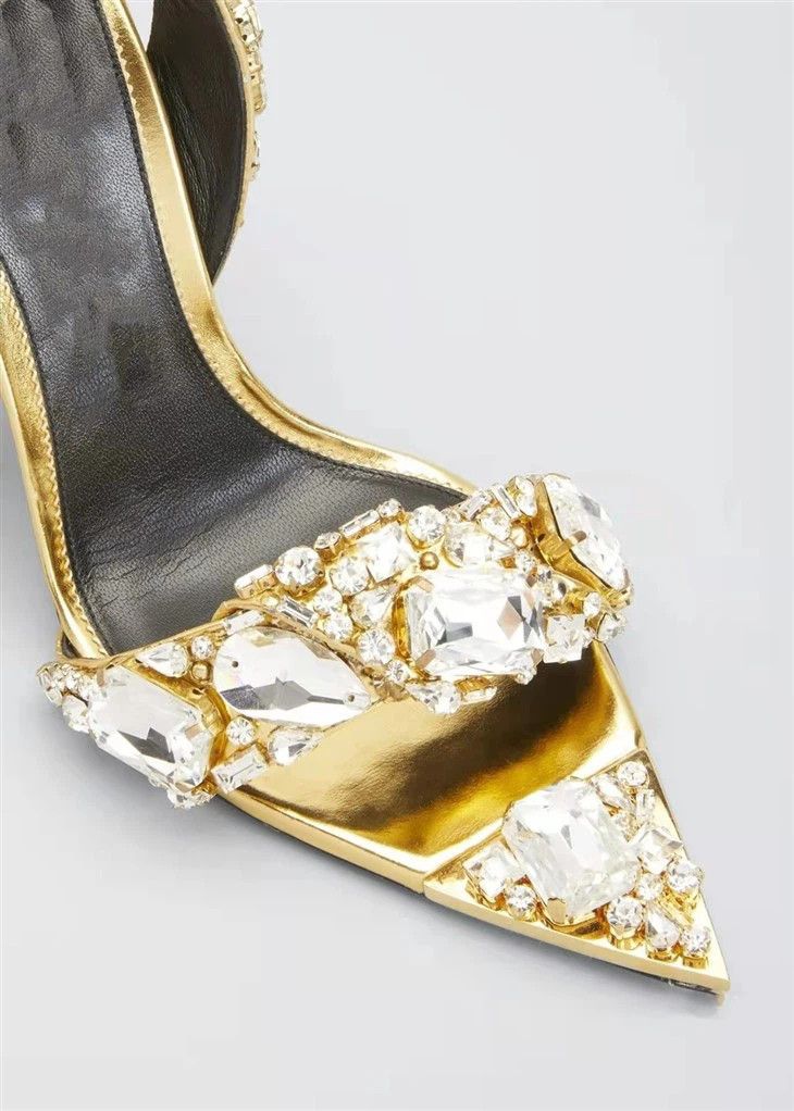 Tom Ford o1w1db11224 W3036T Sandals in Gold Size US 6 / IT 36 - 3 Thumbnail