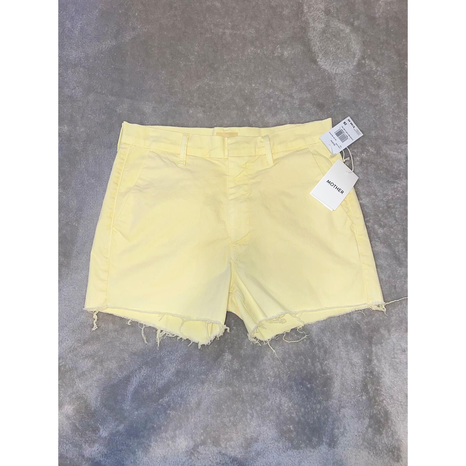 MOTHER MOTHER - The Shaker Shorts / 28 / yellow /NWT Size 28" / US 6 / IT 42 - 3 Thumbnail