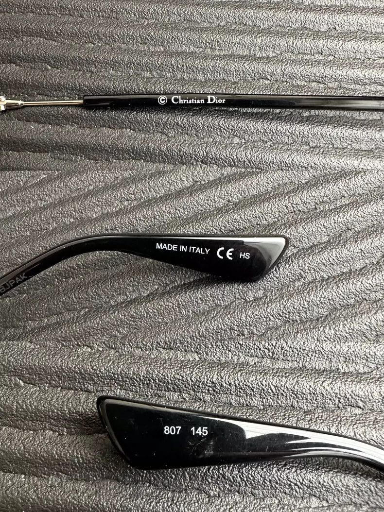 Dior Dior Plate metal frame flat glasses Size ONE SIZE - 8 Thumbnail