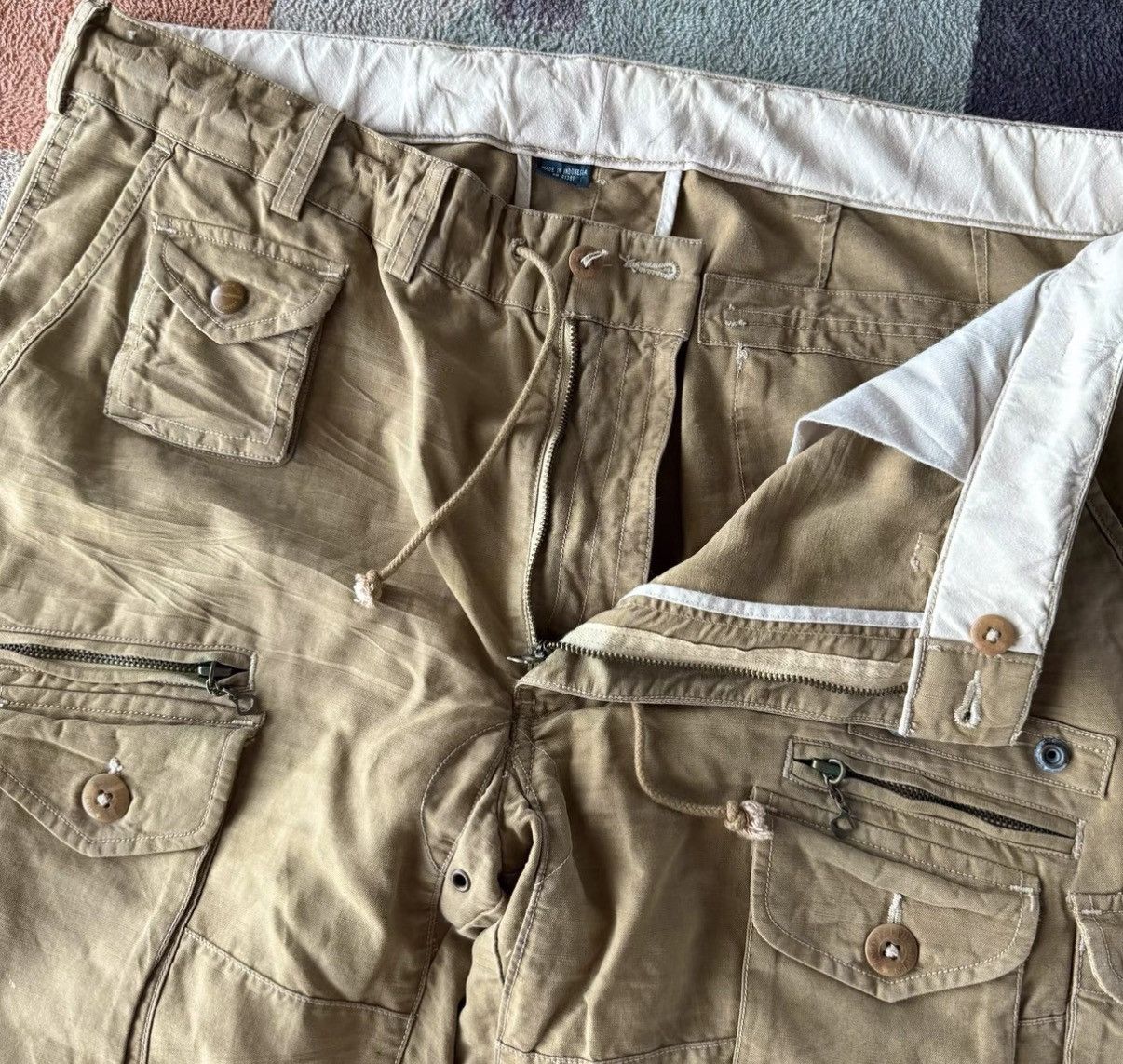 Polo Ralph Lauren Ralph Lauren Polo Large Size Multi-Pocket Safari Pants K22 Size US 36 / EU 52 - 4 Thumbnail