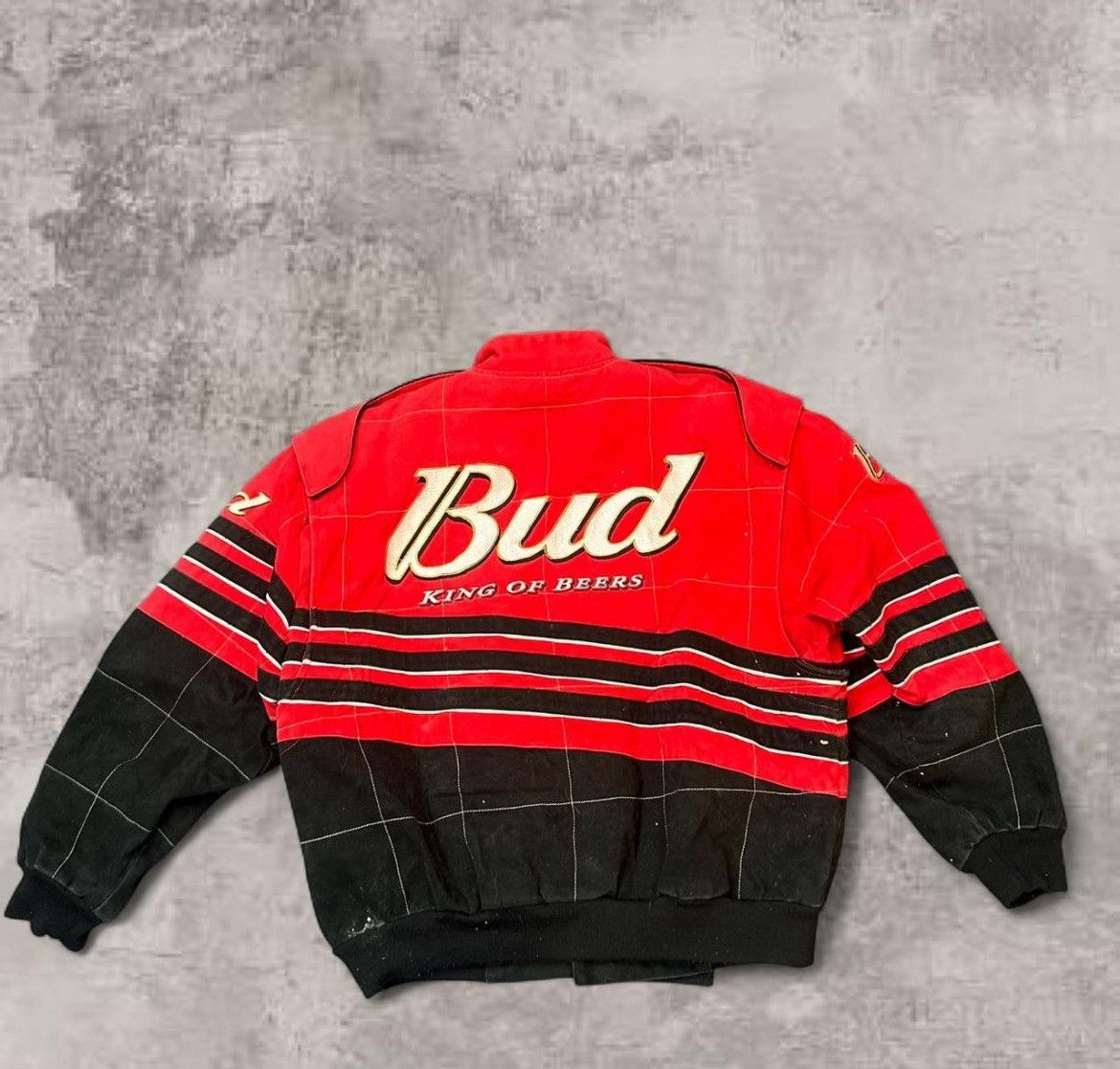 NASCAR Vintage Budweiser NASCAR Racing Jacket m Size US M / EU 48-50 / 2 - 5 Thumbnail