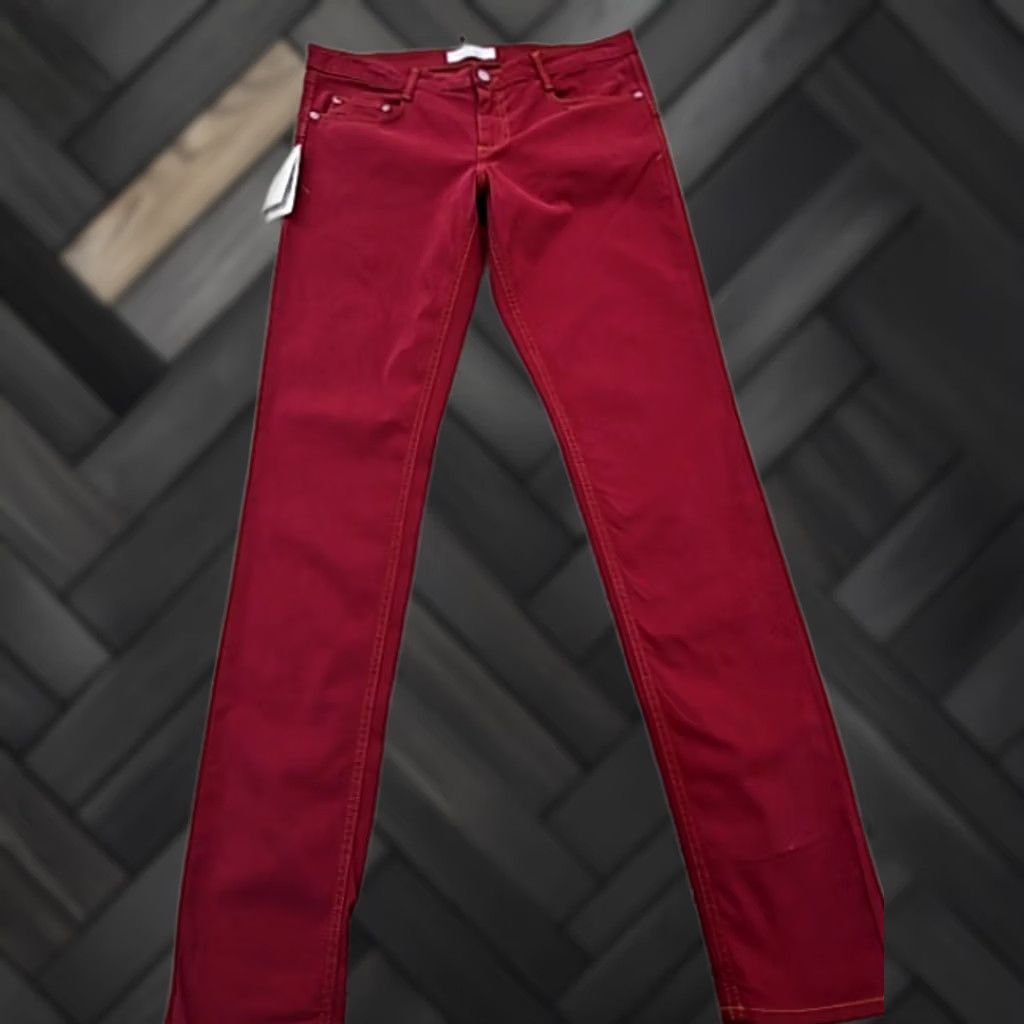 Harmont & Blaine Harmont & Blaine Red Solid Jeans Jeans 32 32 Skinny Regular Men Adult WUA08 52533513 Red Size US 32 / EU 48 - 1 Thumbnail