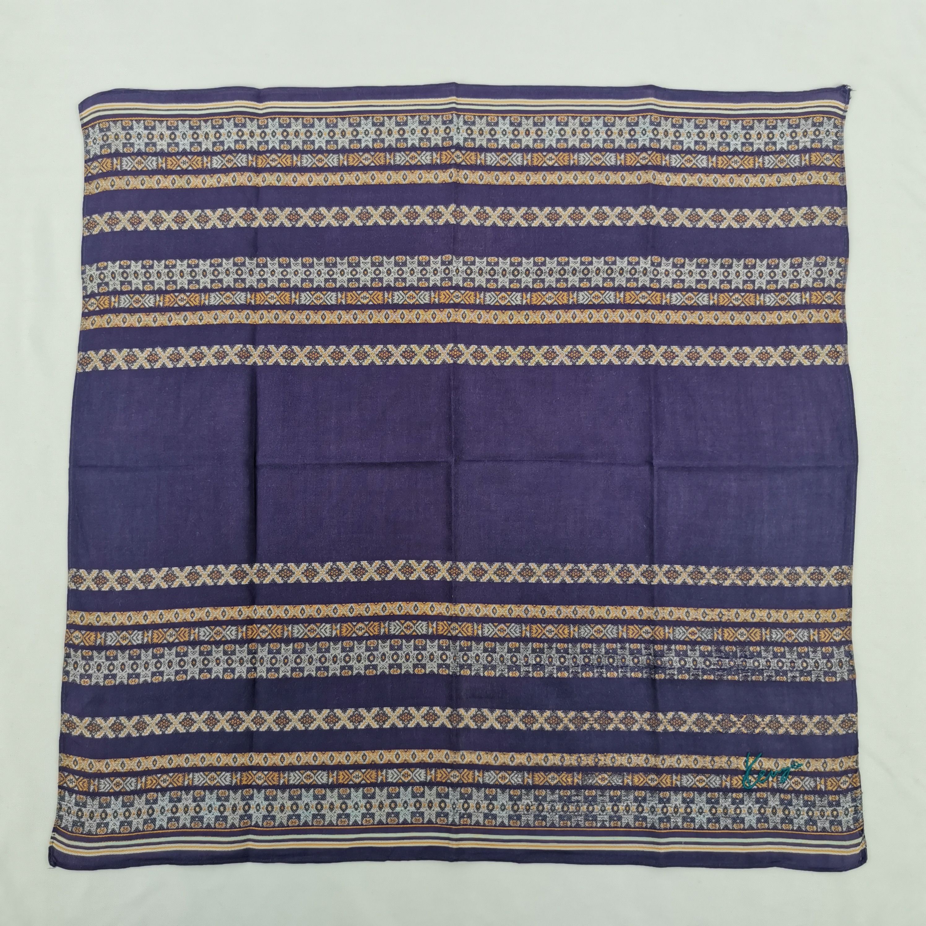 Kenzo Vintage Kenzo Handkerchief Bandana Pocket Square Size ONE SIZE - 2 Thumbnail