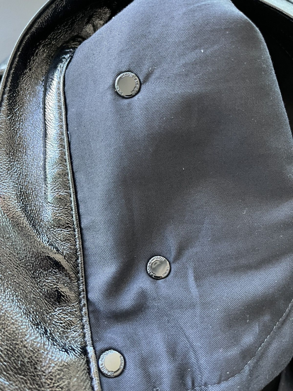 Saint Laurent Paris × Yves Saint Laurent Brand New Runway Saint Laurent Leather Wax Shiny Pant Size US 34 / EU 50 - 14 Thumbnail