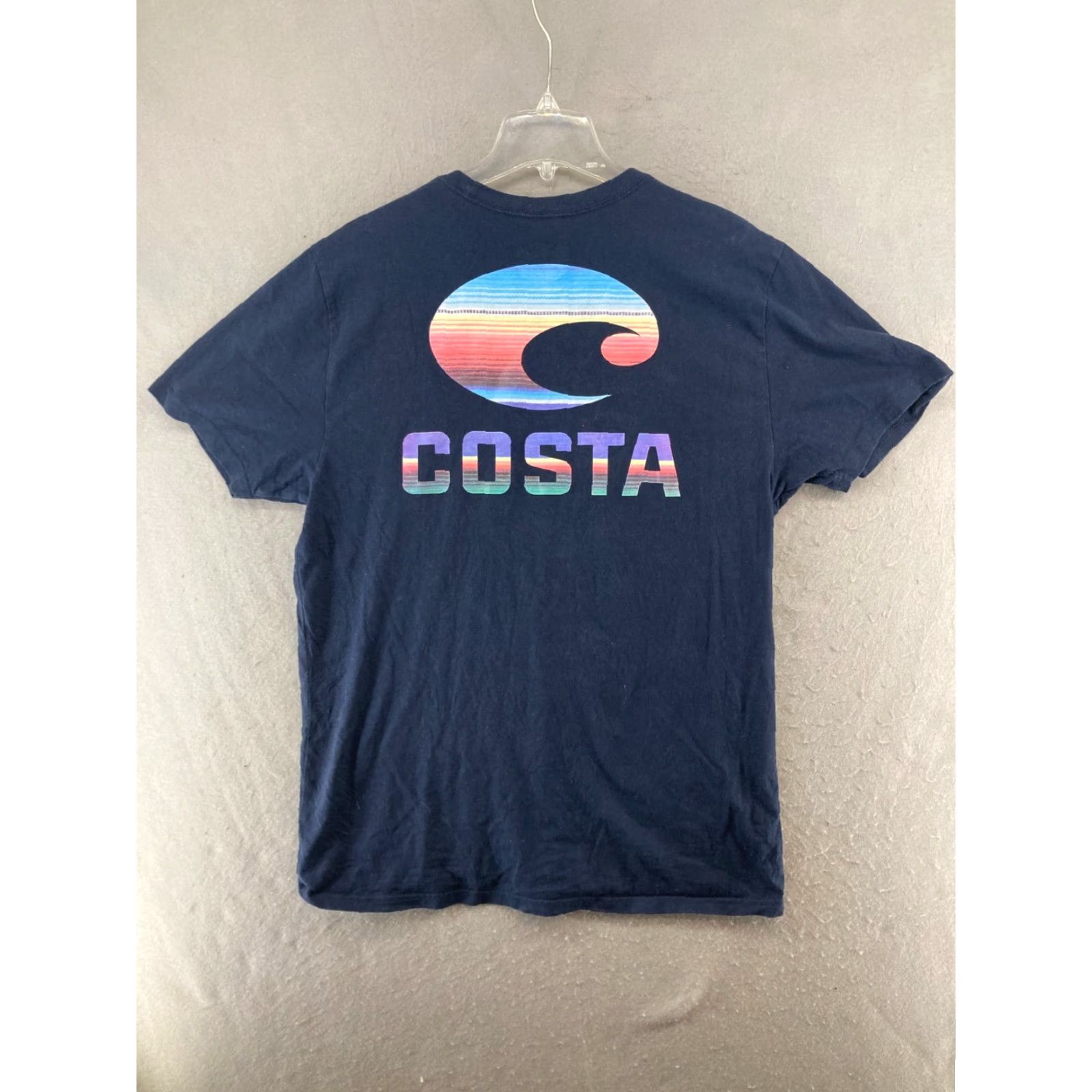 Costa Del Mar Costa Del Mar T-Shirt Mens Large Blue Logo Beach Costa Del Mar Brand Shirt XS? Size US L / EU 52-54 / 3 - 7 Thumbnail