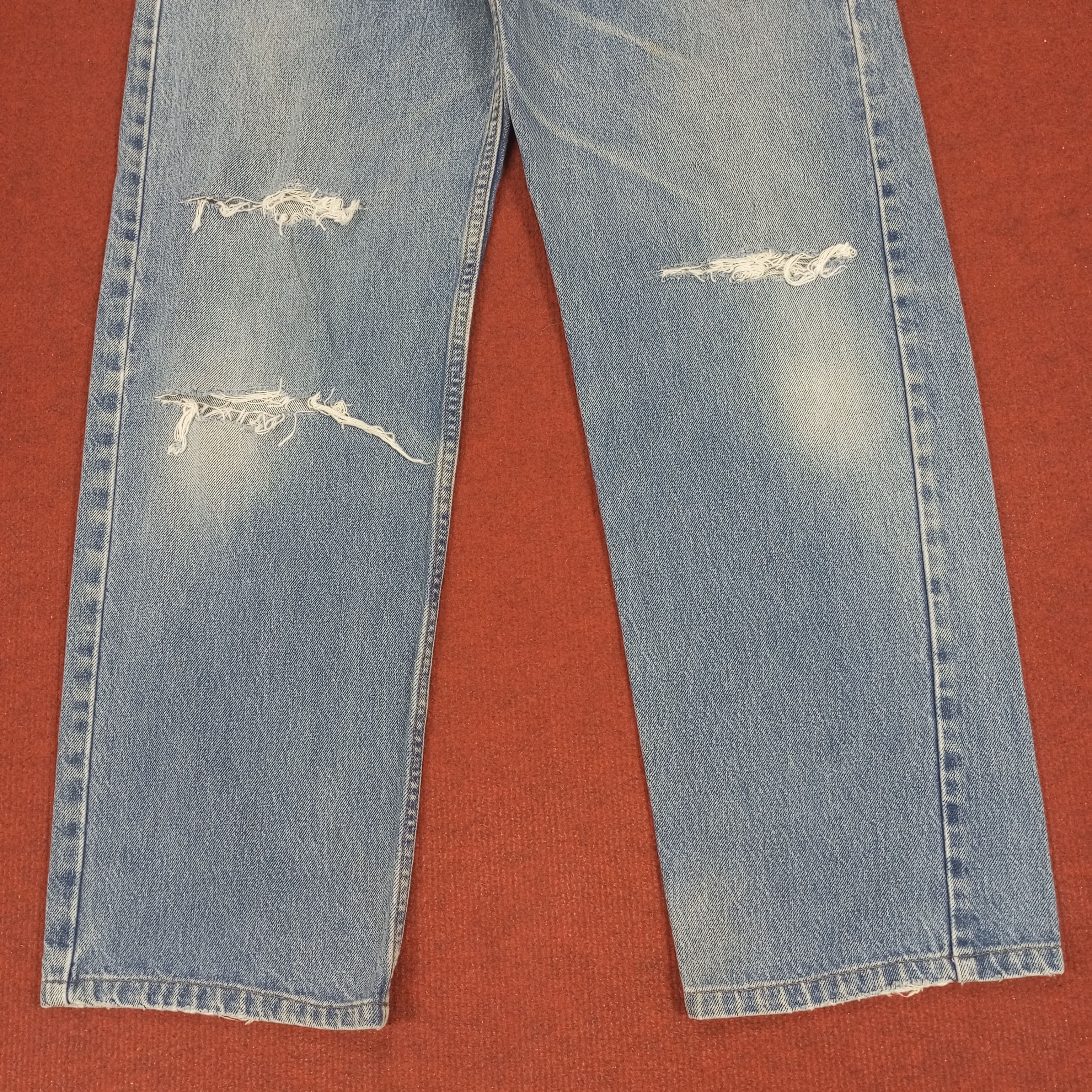 Levi's × Vintage Levis Streetwear Style Distressed Jeans Size US 28 / EU 44 - 3 Thumbnail