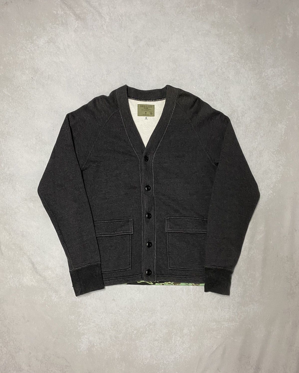 Bape × Nigo Banana Leaf Camo Cardigan Size US M / EU 48-50 / 2 - 1 Thumbnail
