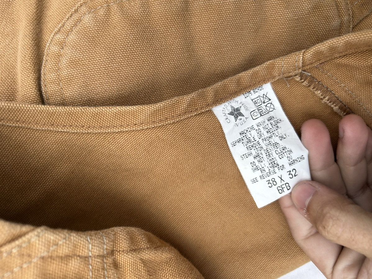 Carhartt × Vintage Vintage Carhartt Double Kneed Overalls Size US 38 / EU 54 - 3 Thumbnail