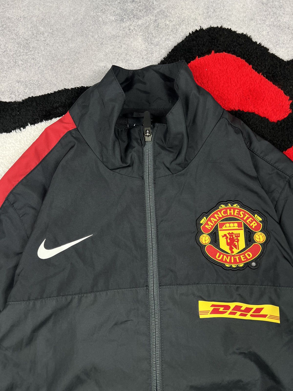 Nike Nike Manchester United 2014/15 Football Soccer Zip Jacket Size US S / EU 44-46 / 1 - 7 Thumbnail