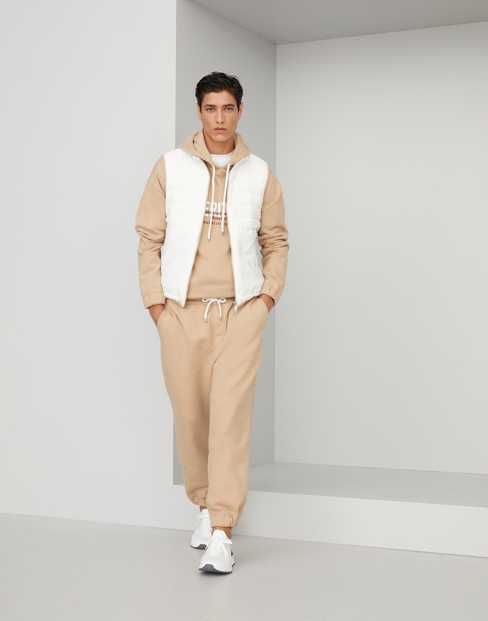 Brunello Cucinelli o1la1rc1a0325 Pants in Khaki Size US 34 / EU 50 - 4 Thumbnail